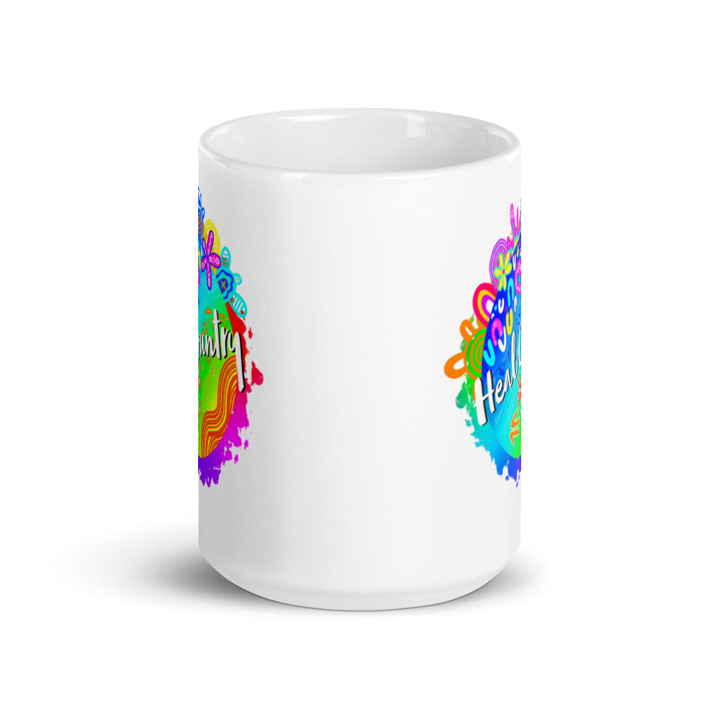 Aboriginal Art | Heal Country NAIDOC 2021 | Ceramic 11oz Mug