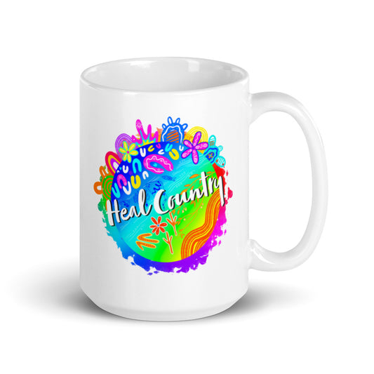 Aboriginal Art | Heal Country NAIDOC 2021 | Ceramic 11oz Mug