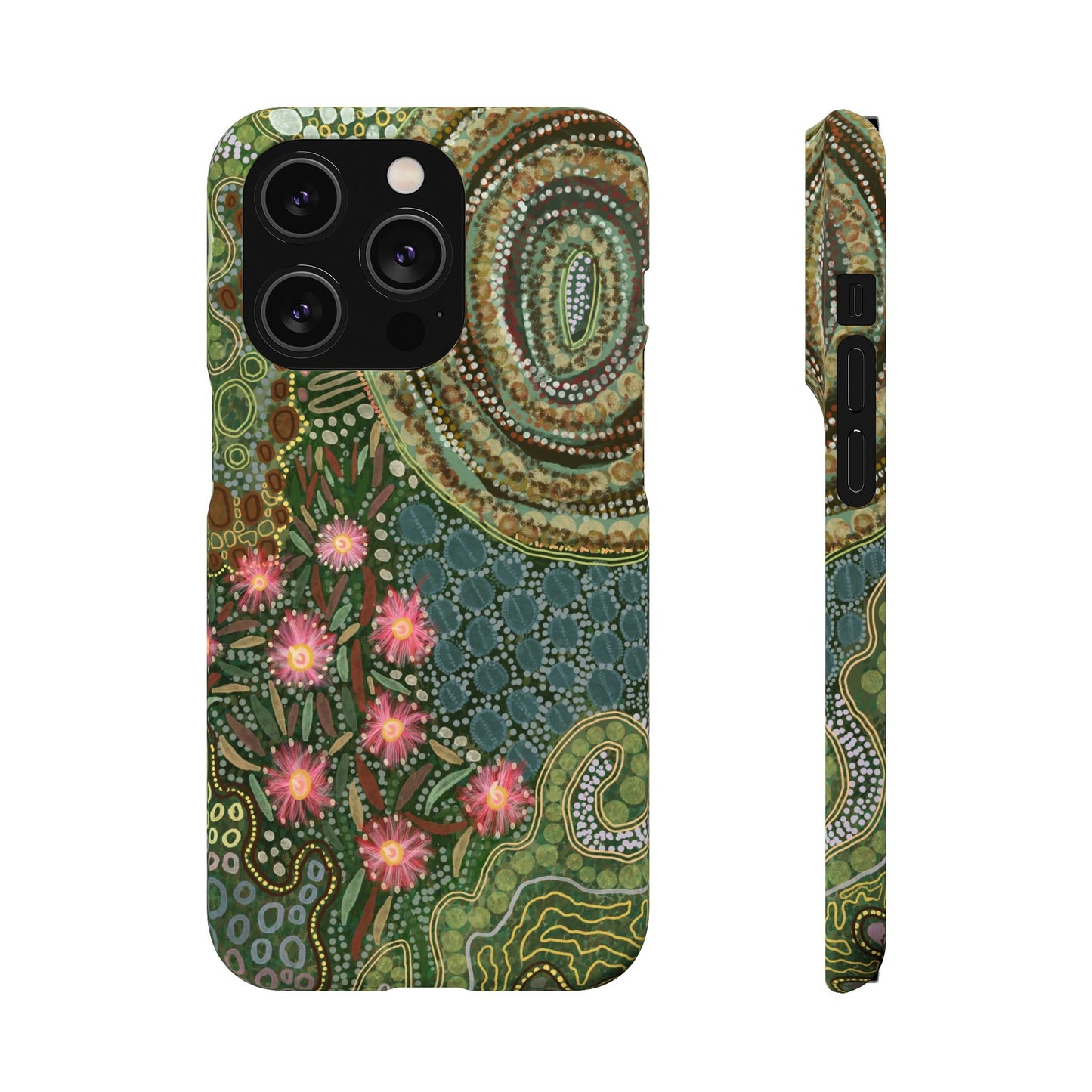 Aboriginal Art - Gumtrees - Snap case