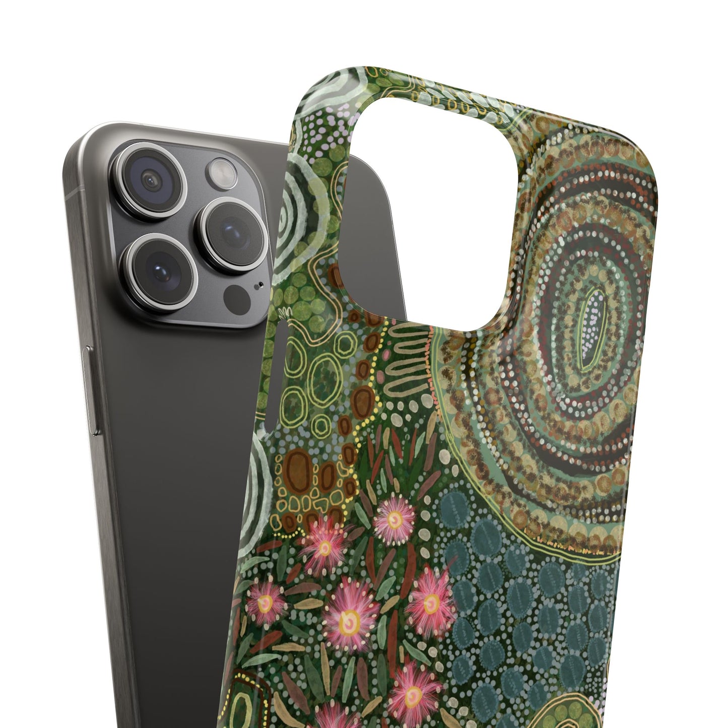 Aboriginal Art - Gumtrees - Snap case