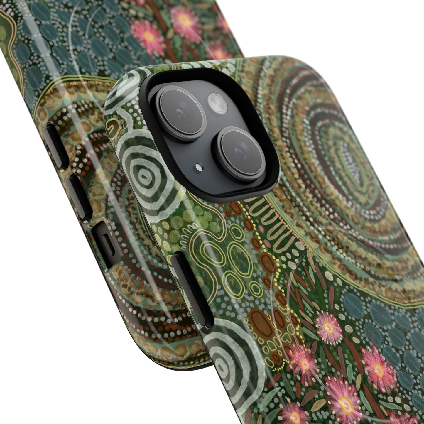 Aboriginal Art - Gumtrees - Tough Mag Safe Case