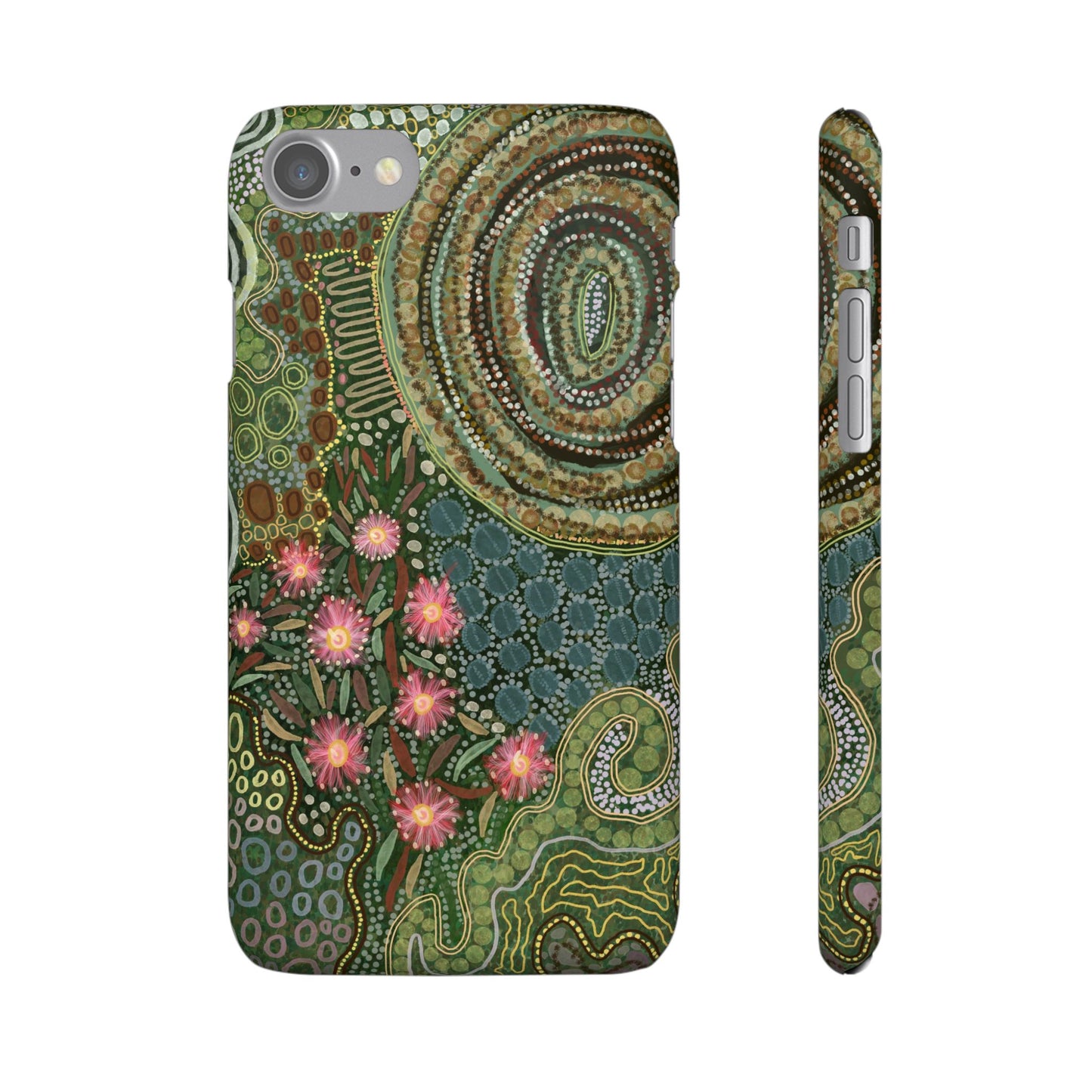 Aboriginal Art - Gumtrees - Snap case