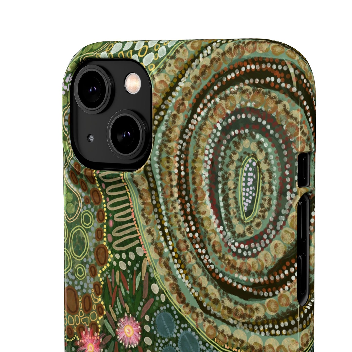 Aboriginal Art - Gumtrees - Snap case