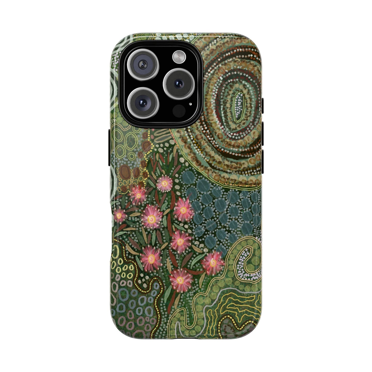 Aboriginal Art - Gumtrees - Tough Mag Safe Case