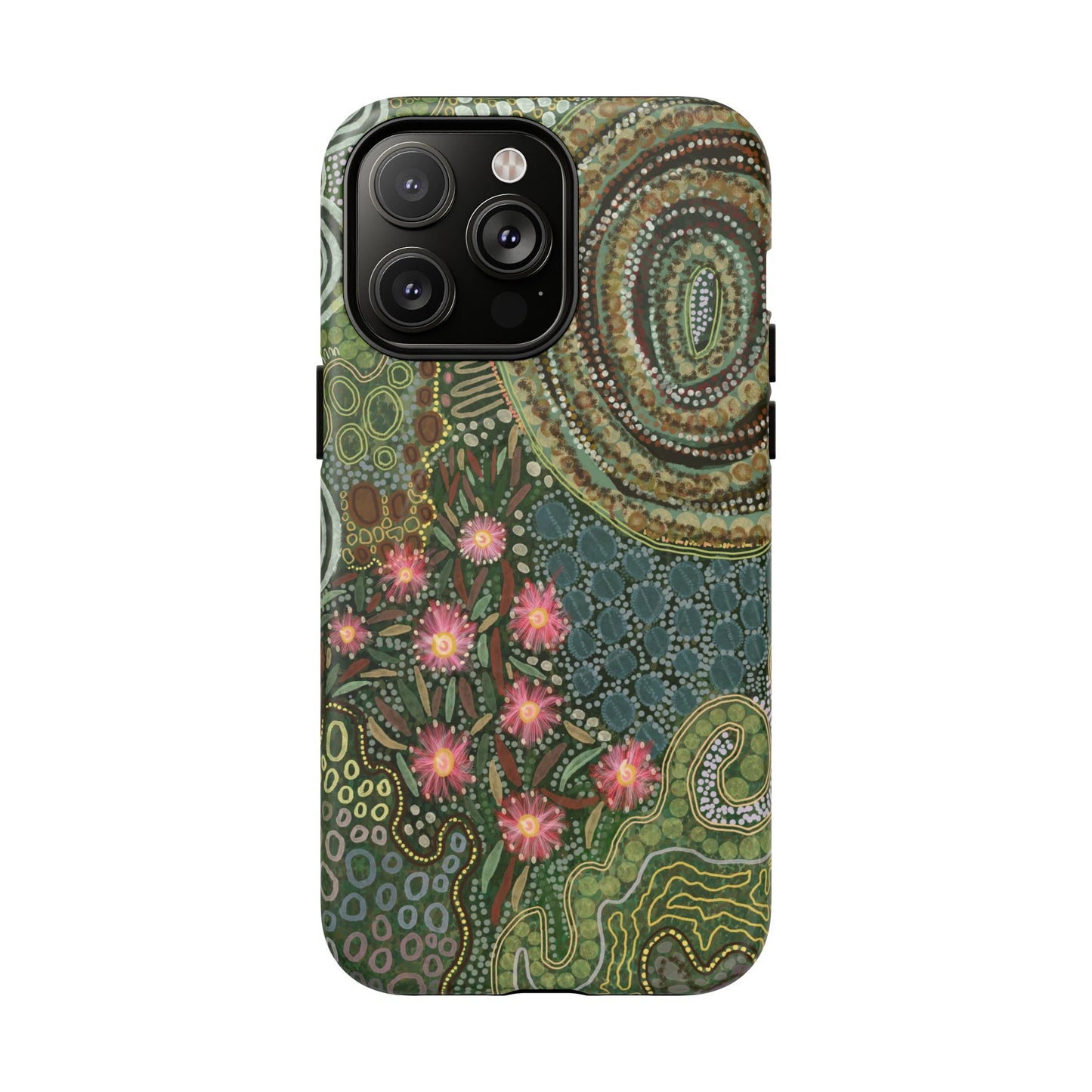 Aboriginal Art - Gumtrees - Tough Mag Safe Case
