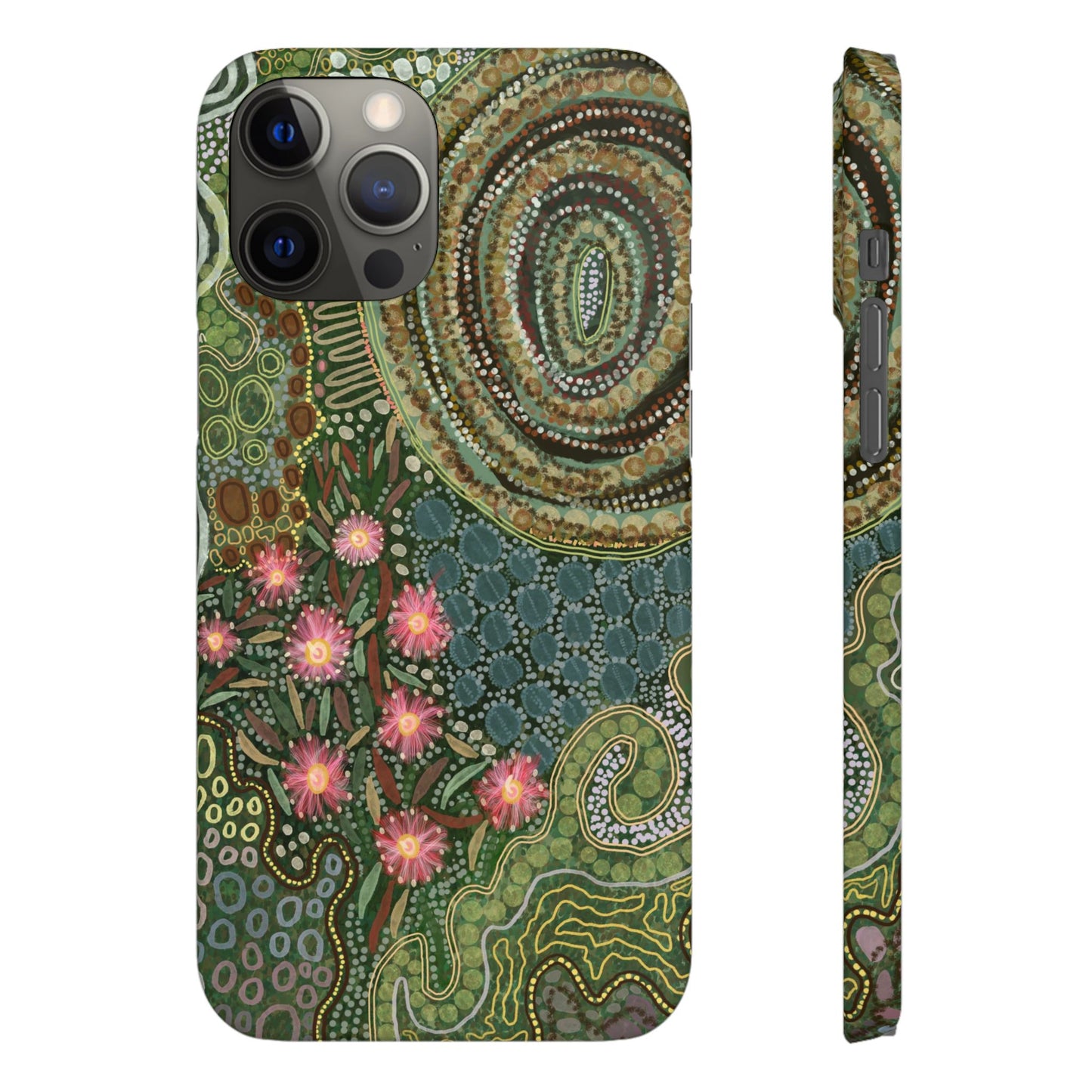 Aboriginal Art - Gumtrees - Snap case