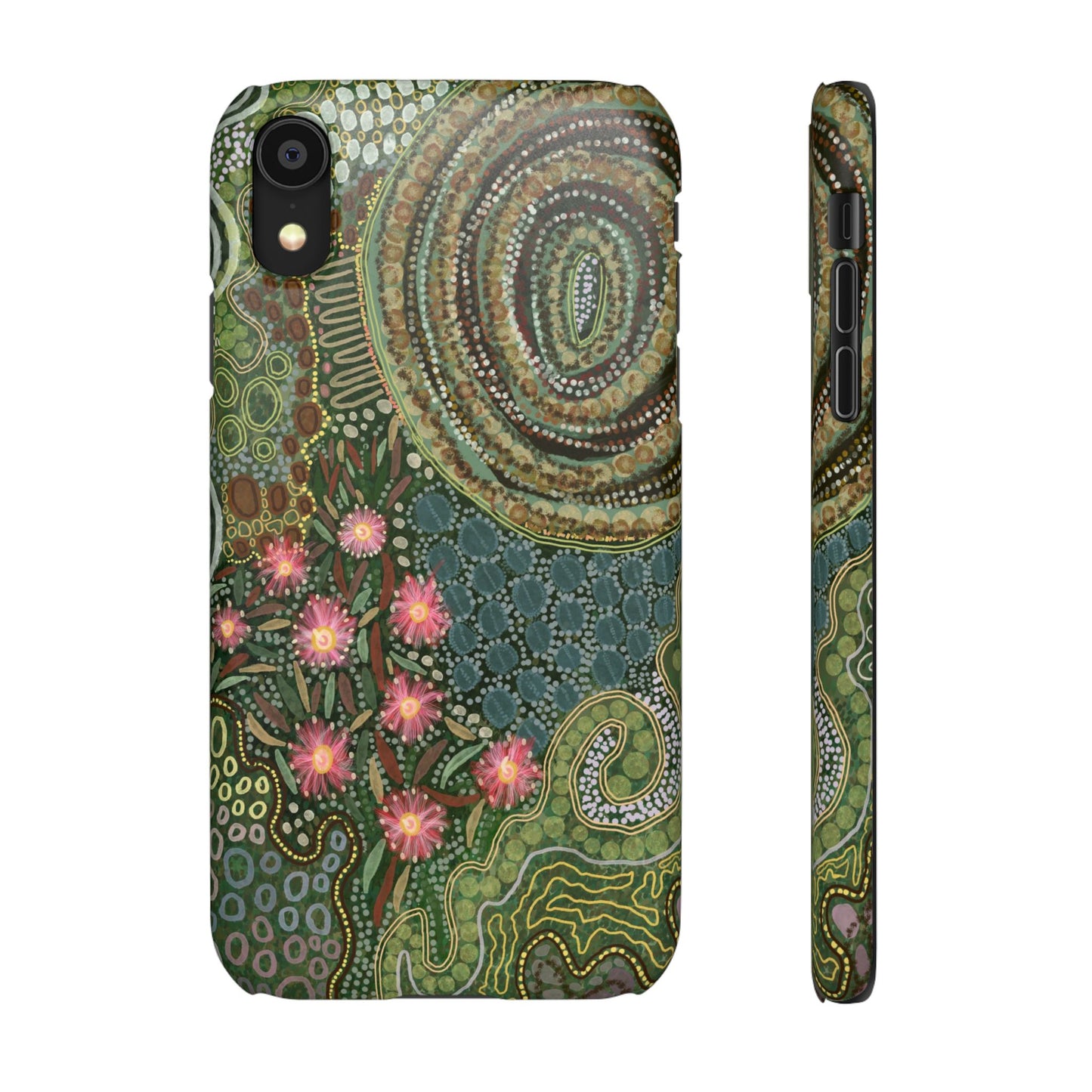 Aboriginal Art - Gumtrees - Snap case