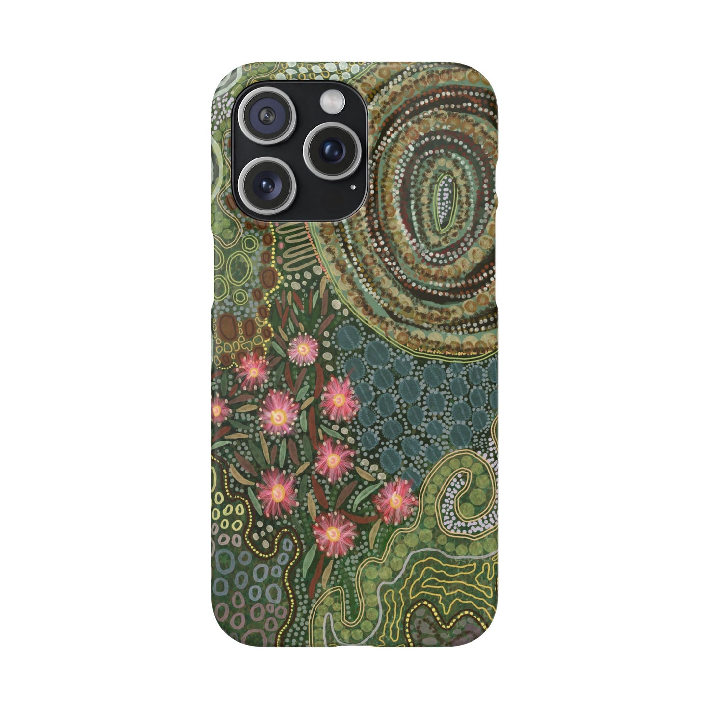 Aboriginal Art - Gumtrees - Snap case