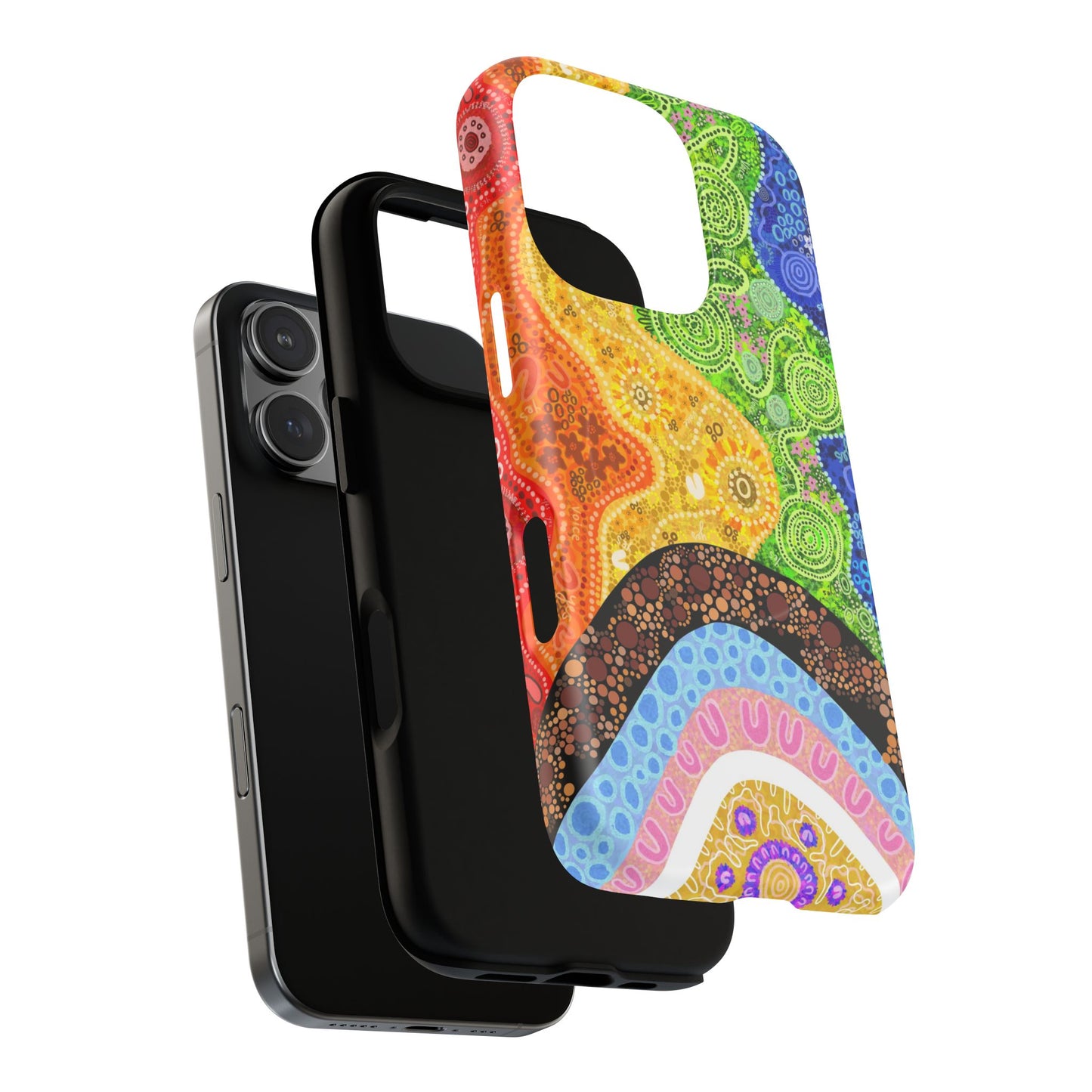 Aboriginal Art | Pride Flag | Tough Mag Safe Case