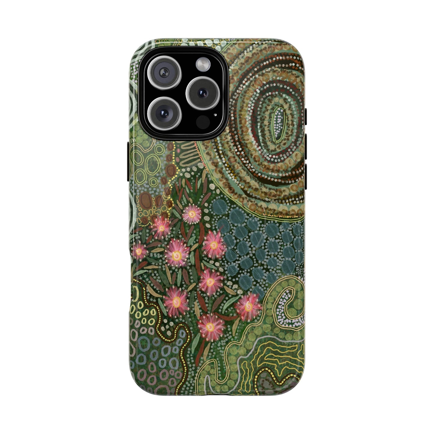 Aboriginal Art - Gumtrees - Tough Mag Safe Case