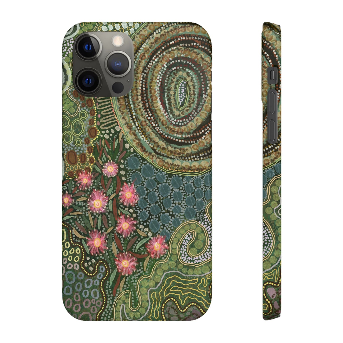 Aboriginal Art - Gumtrees - Snap case