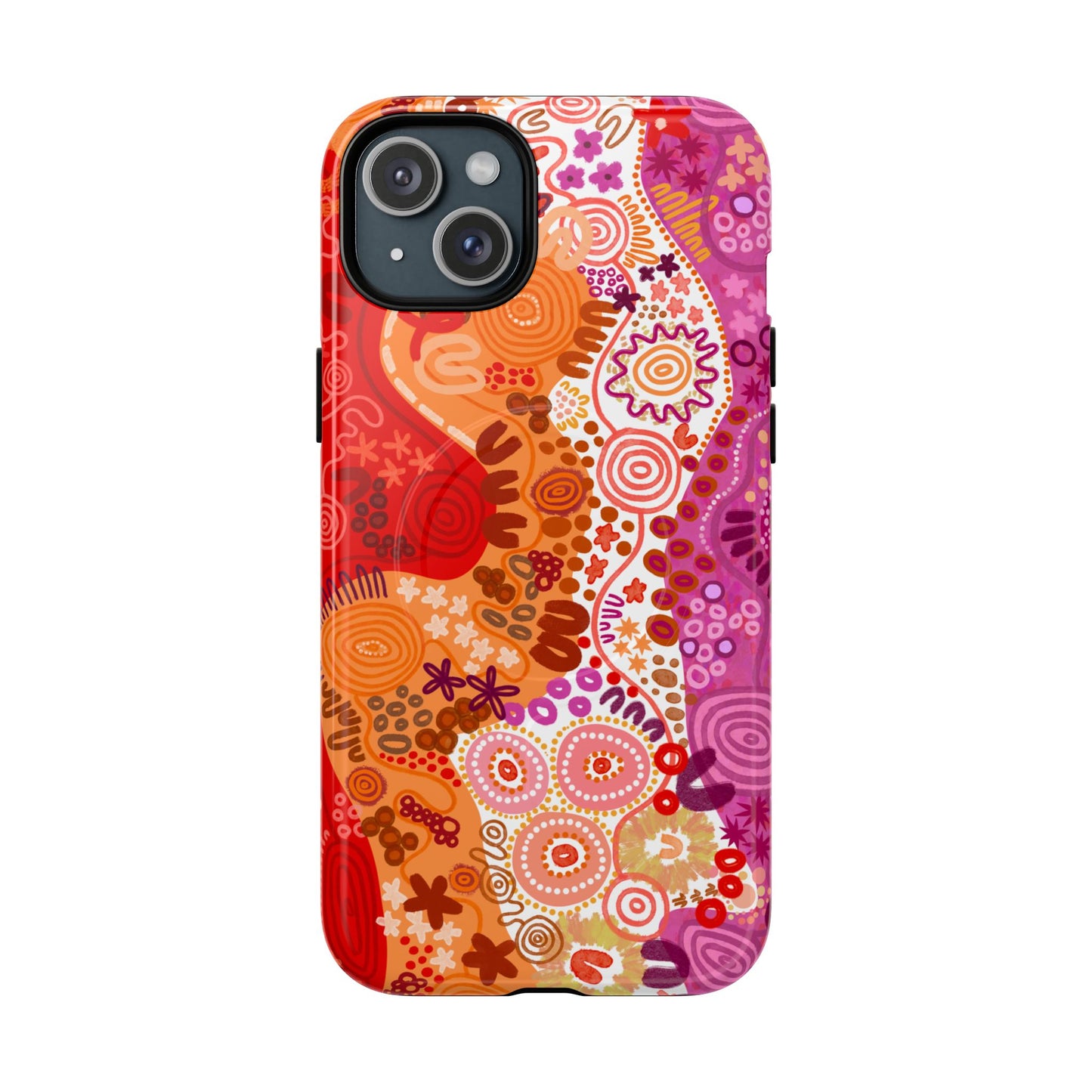 Aboriginal Art | Lesbian Pride | Tough Mag Safe Case