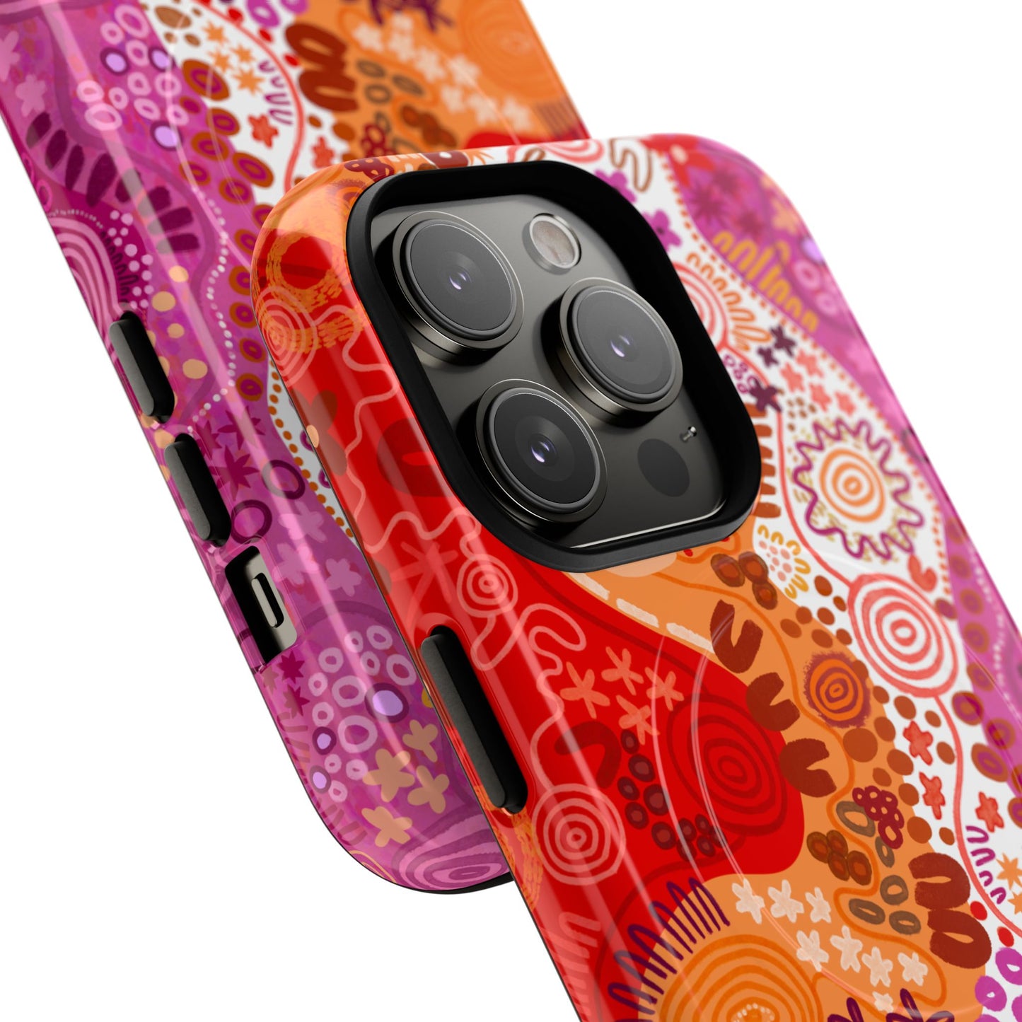 Aboriginal Art | Lesbian Pride | Tough Mag Safe Case