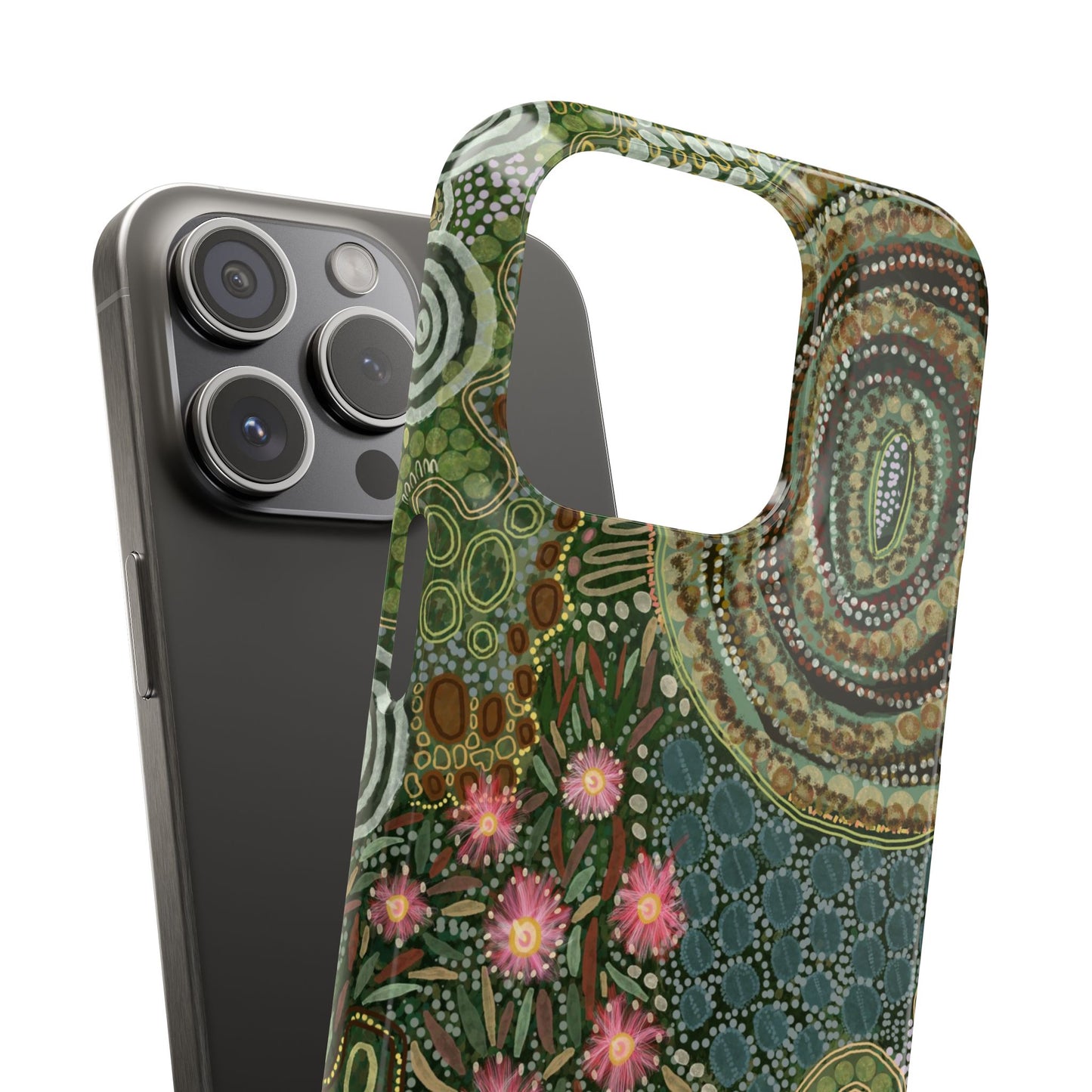 Aboriginal Art - Gumtrees - Snap case