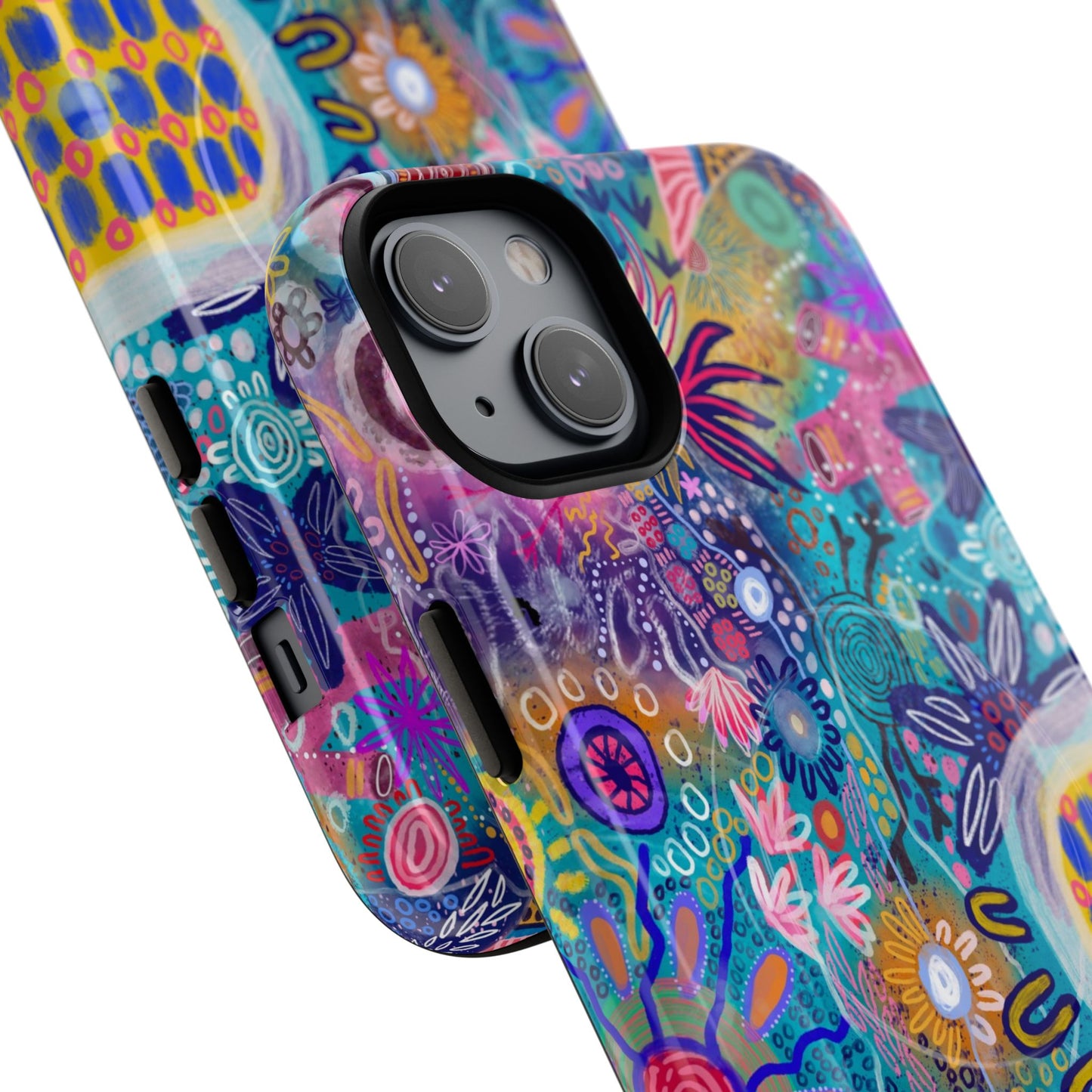 Aboriginal art - Bocar Bindy - Tough Mag Safe Case