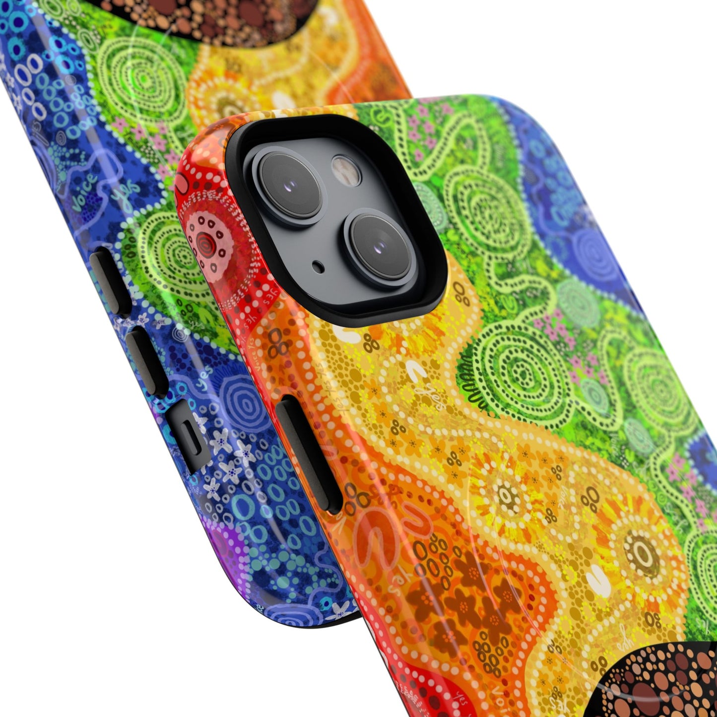 Aboriginal Art | Pride Flag | Tough Mag Safe Case