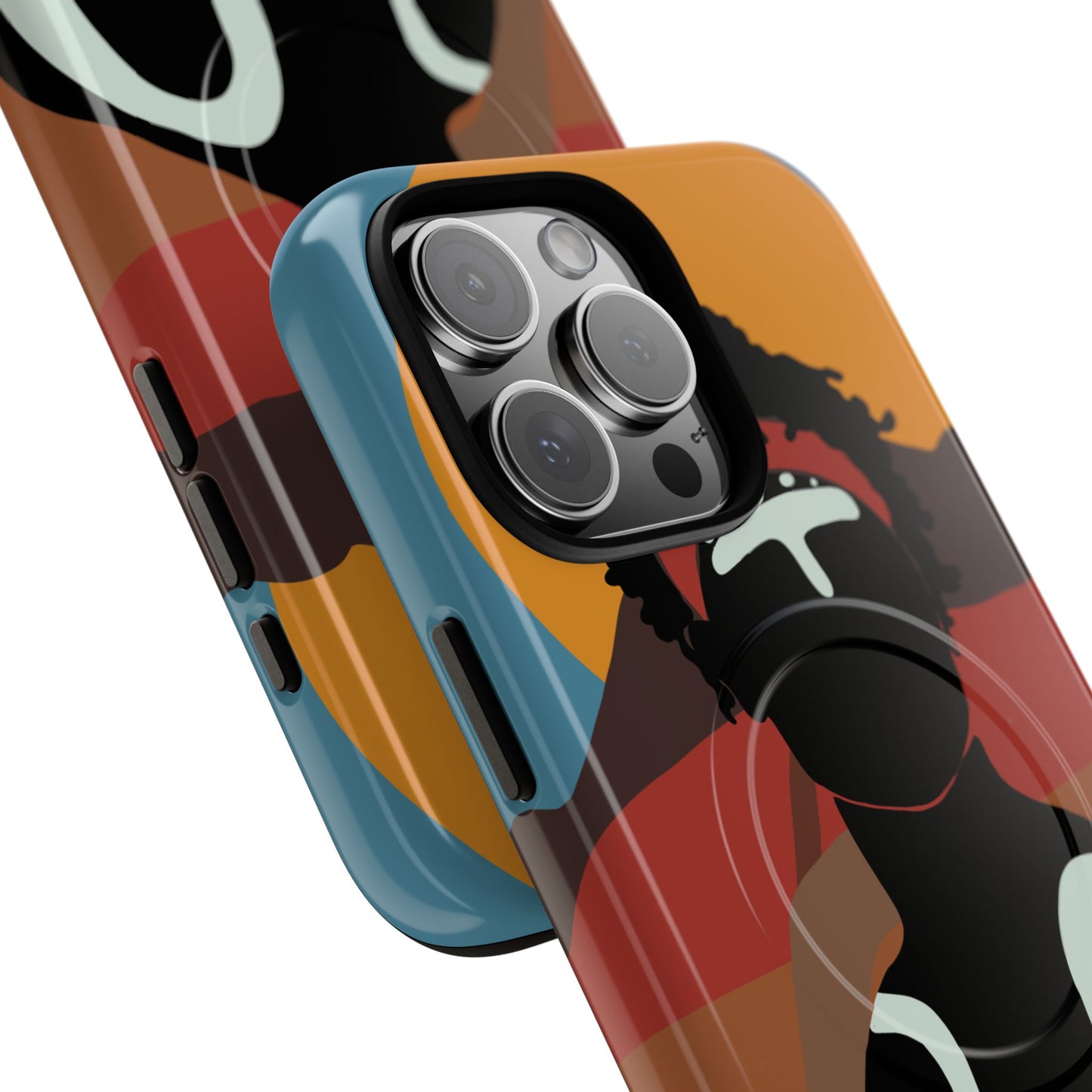 Aboriginal Art | Dreamtime Warrior | Tough Mag Safe Case