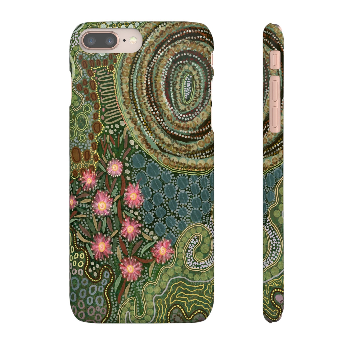 Aboriginal Art - Gumtrees - Snap case