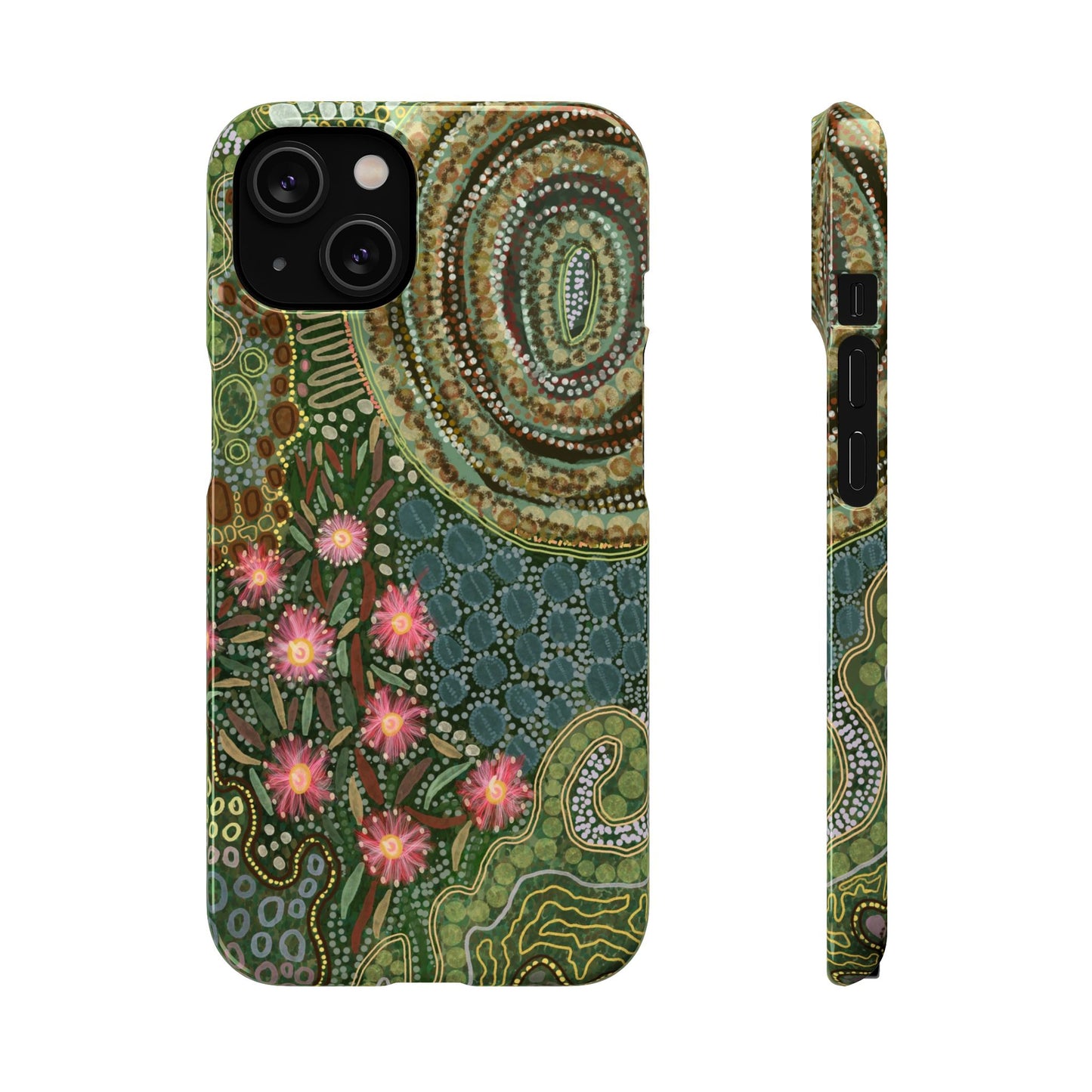 Aboriginal Art - Gumtrees - Snap case