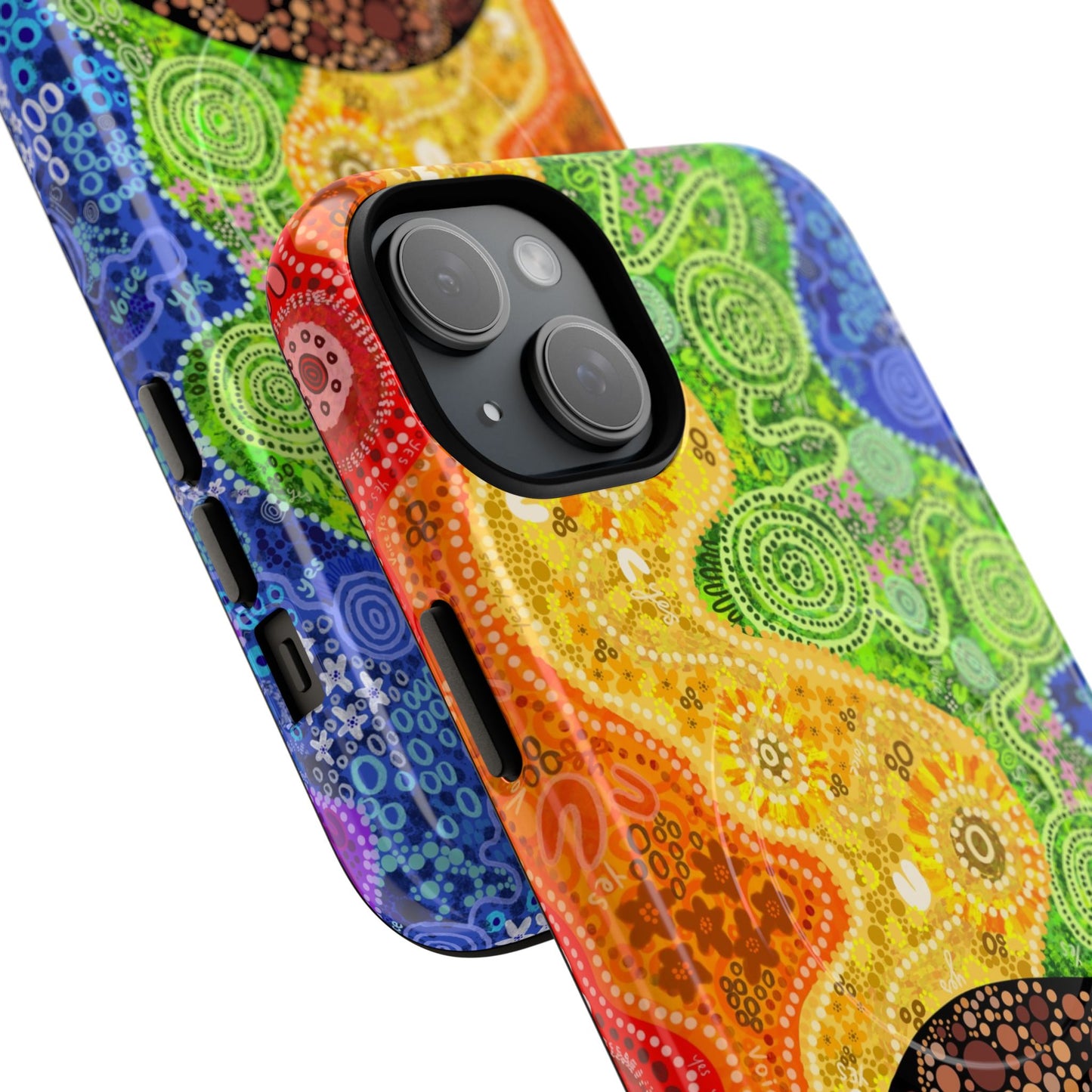 Aboriginal Art | Pride Flag | Tough Mag Safe Case