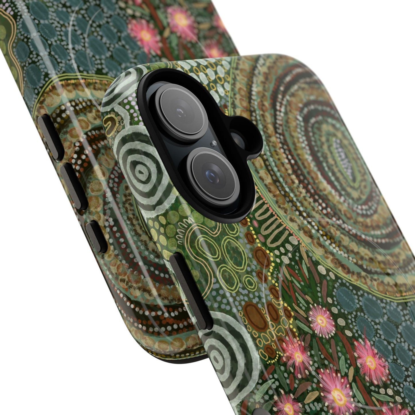Aboriginal Art - Gumtrees - Tough Mag Safe Case