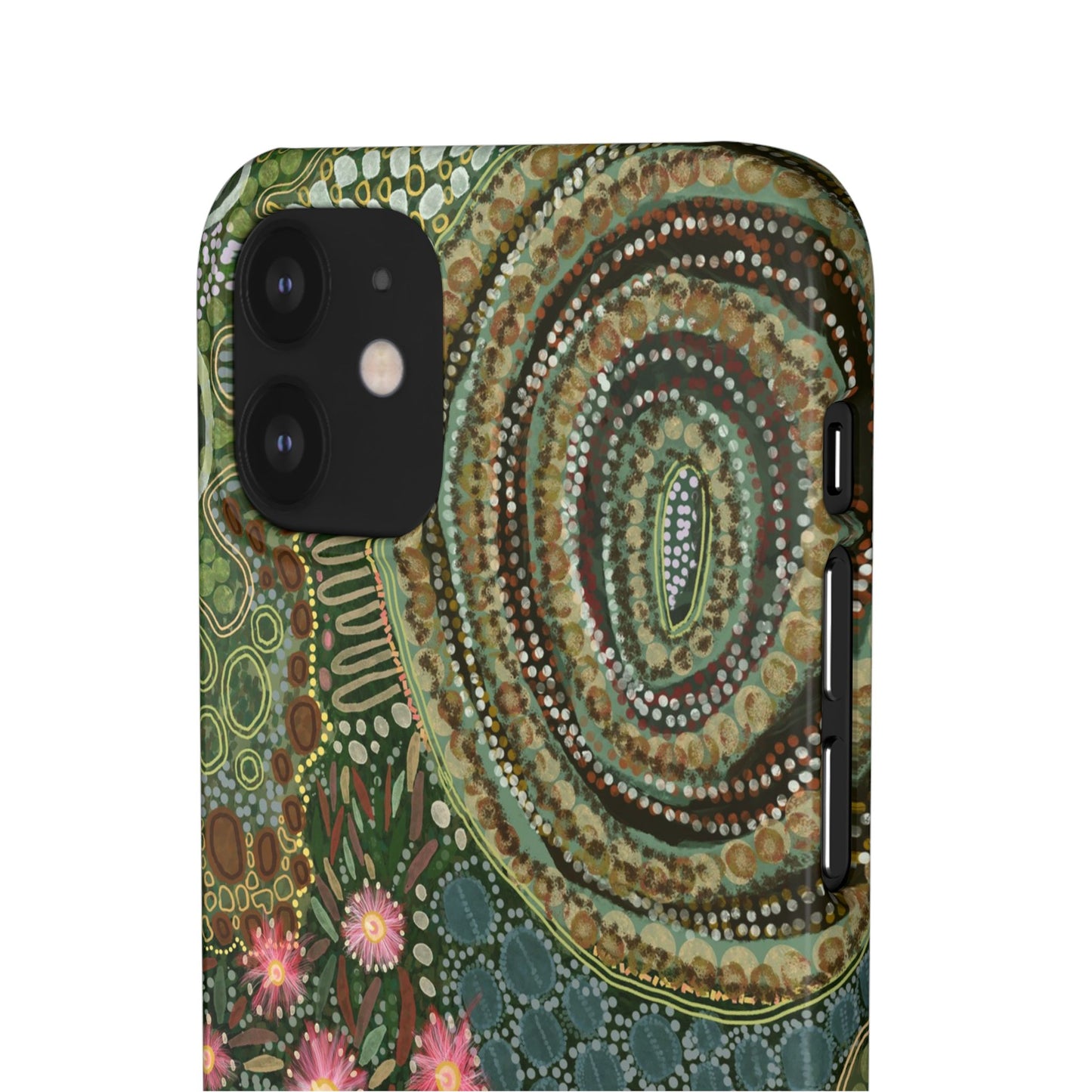 Aboriginal Art - Gumtrees - Snap case