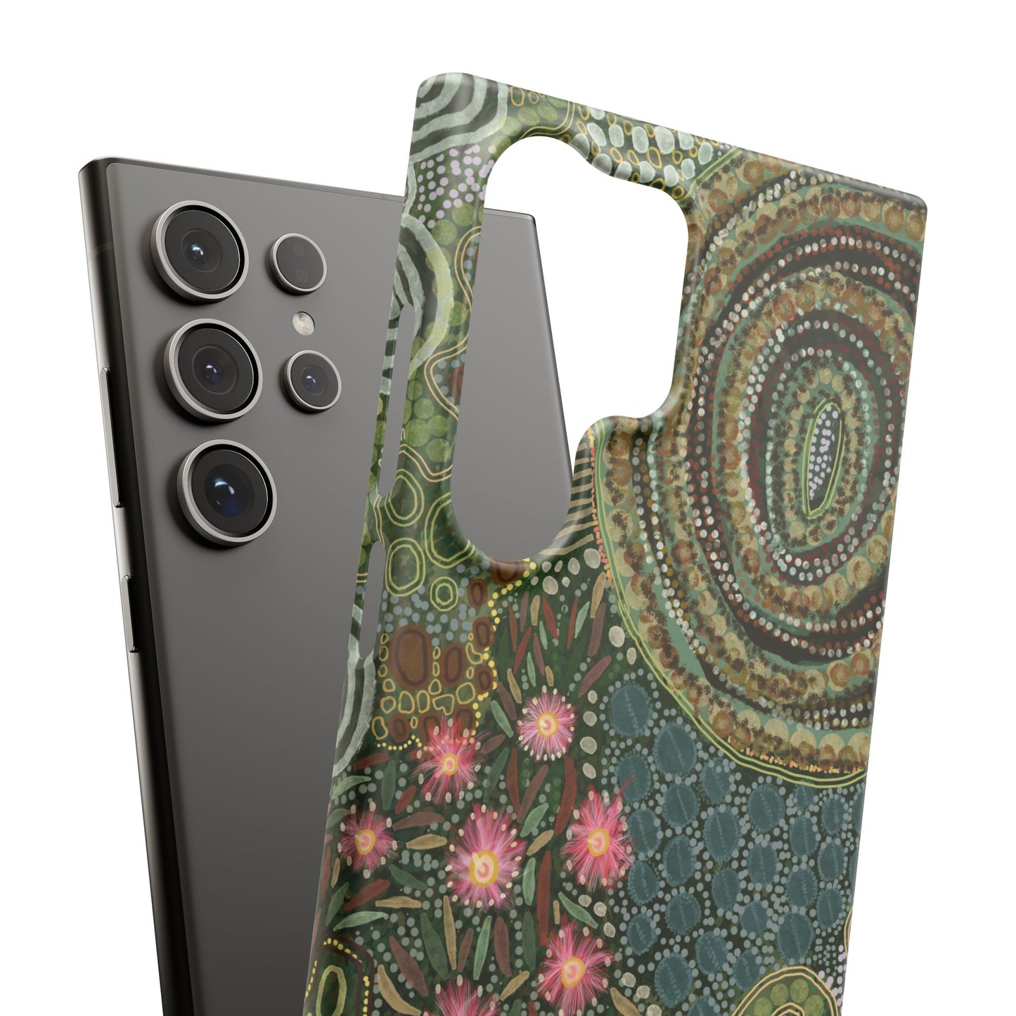 Aboriginal Art - Gumtrees - Snap case