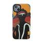 Aboriginal Art | Dreamtime Warrior | Tough Mag Safe Case
