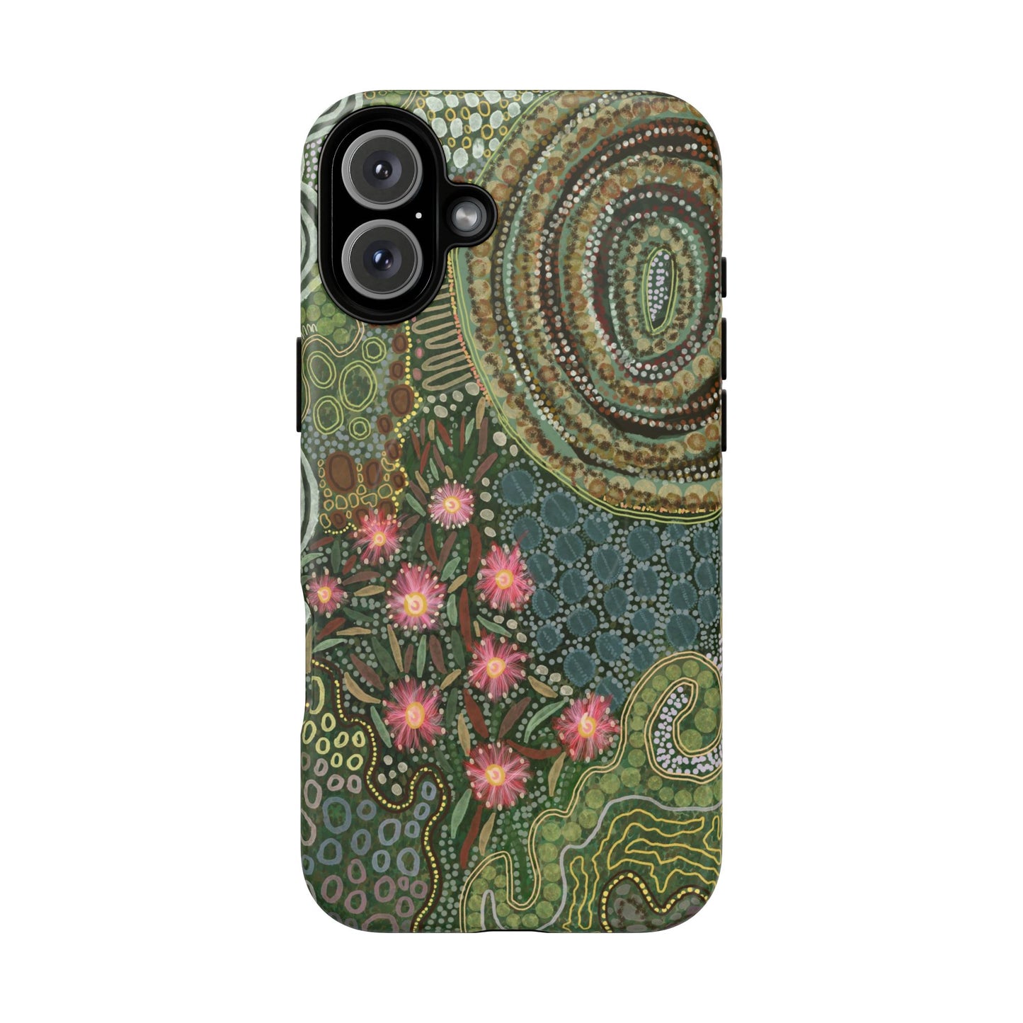 Aboriginal Art - Gumtrees - Tough Mag Safe Case