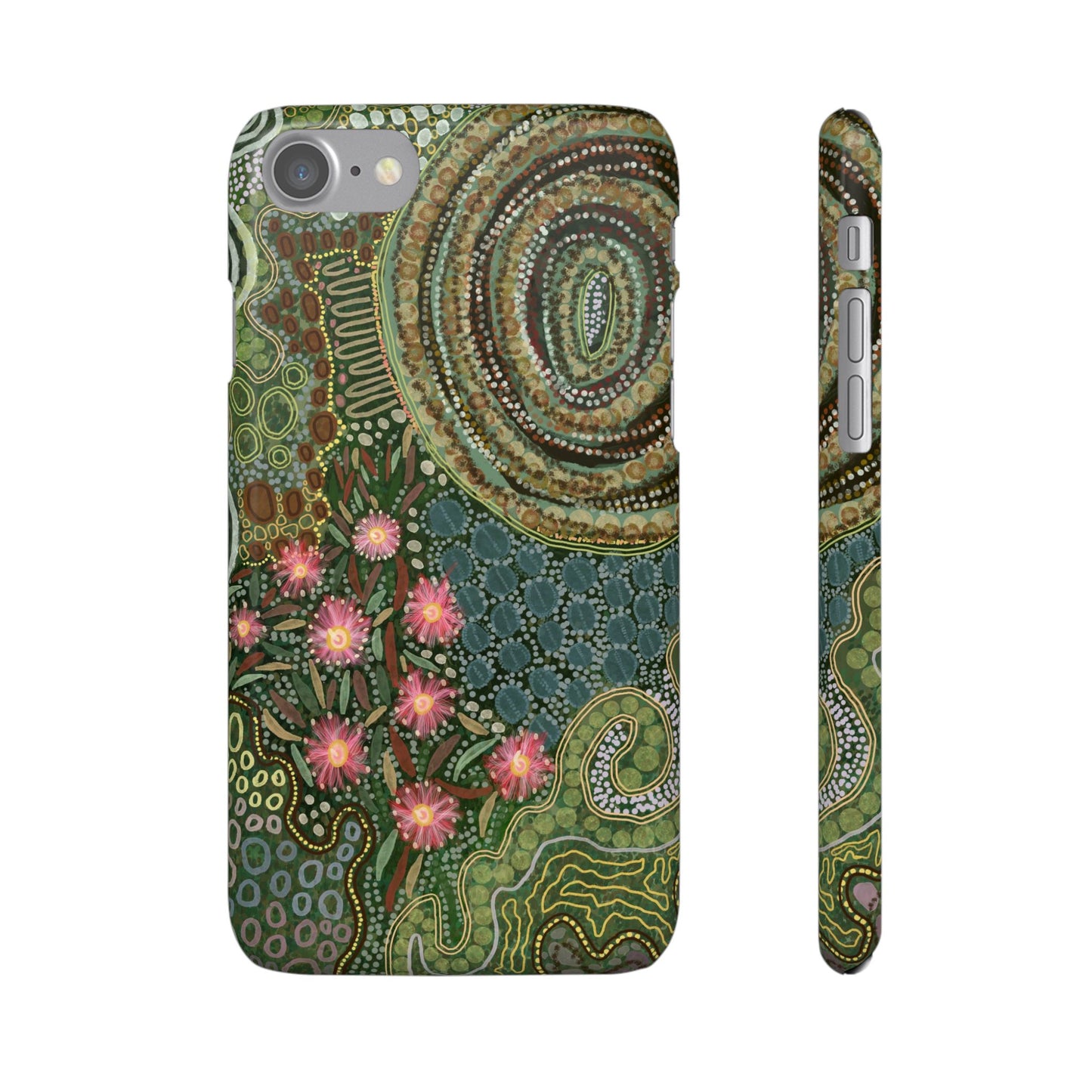 Aboriginal Art - Gumtrees - Snap case