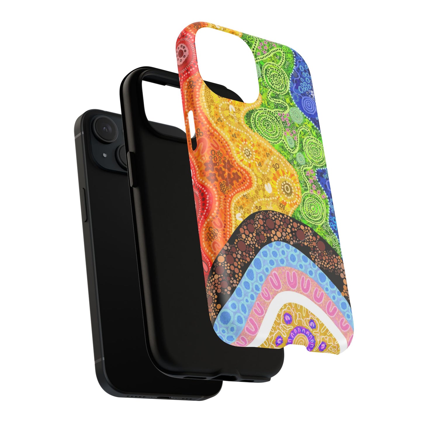 Aboriginal Art | Pride Flag | Tough Mag Safe Case