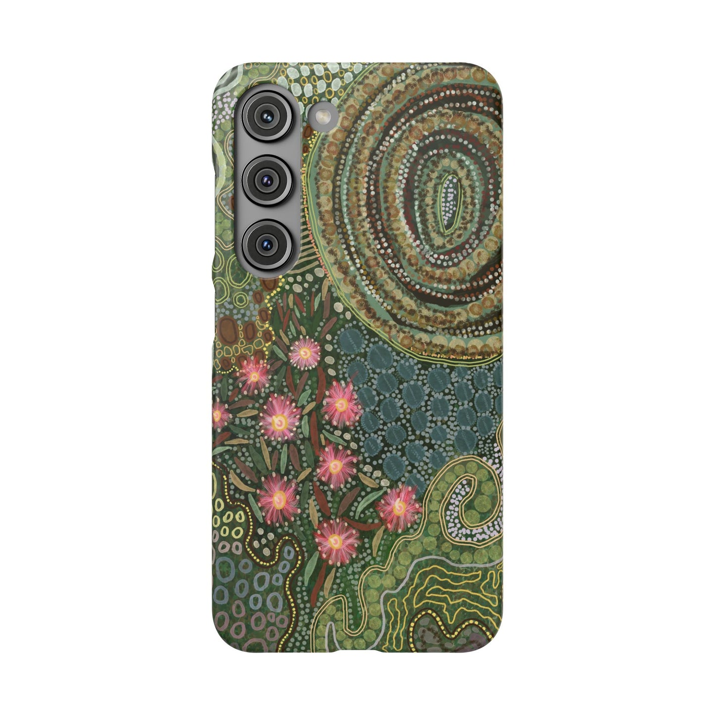 Aboriginal Art - Gumtrees - Snap case