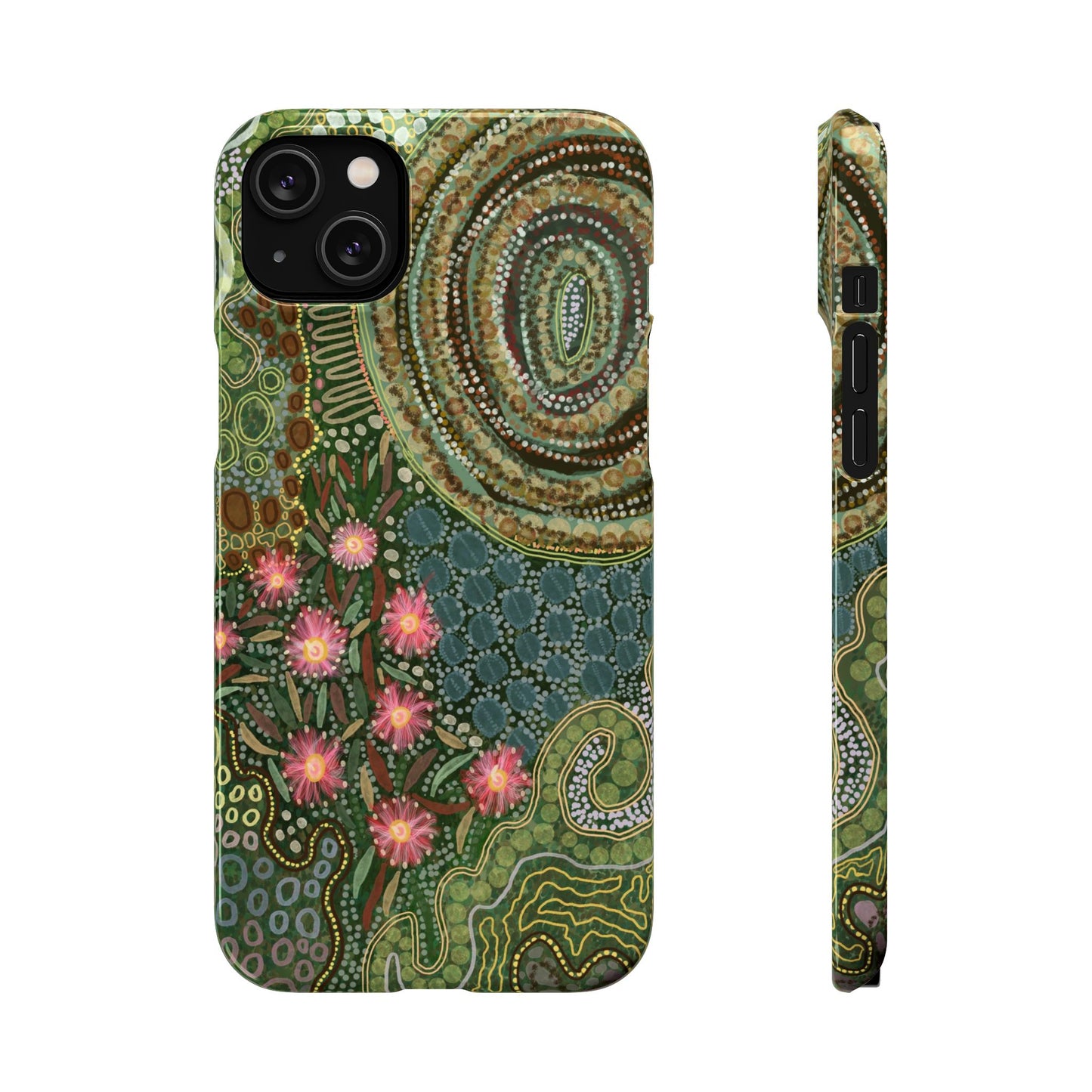 Aboriginal Art - Gumtrees - Snap case