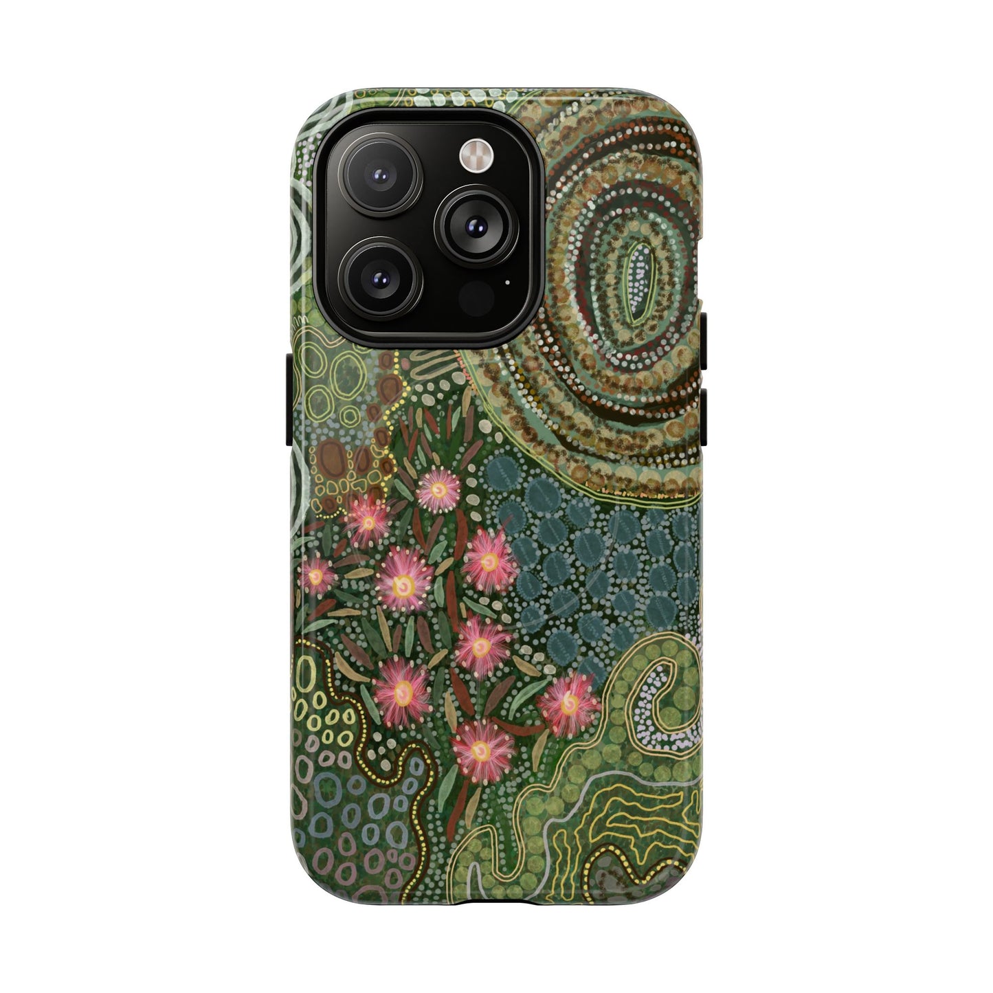 Aboriginal Art - Gumtrees - Tough Mag Safe Case
