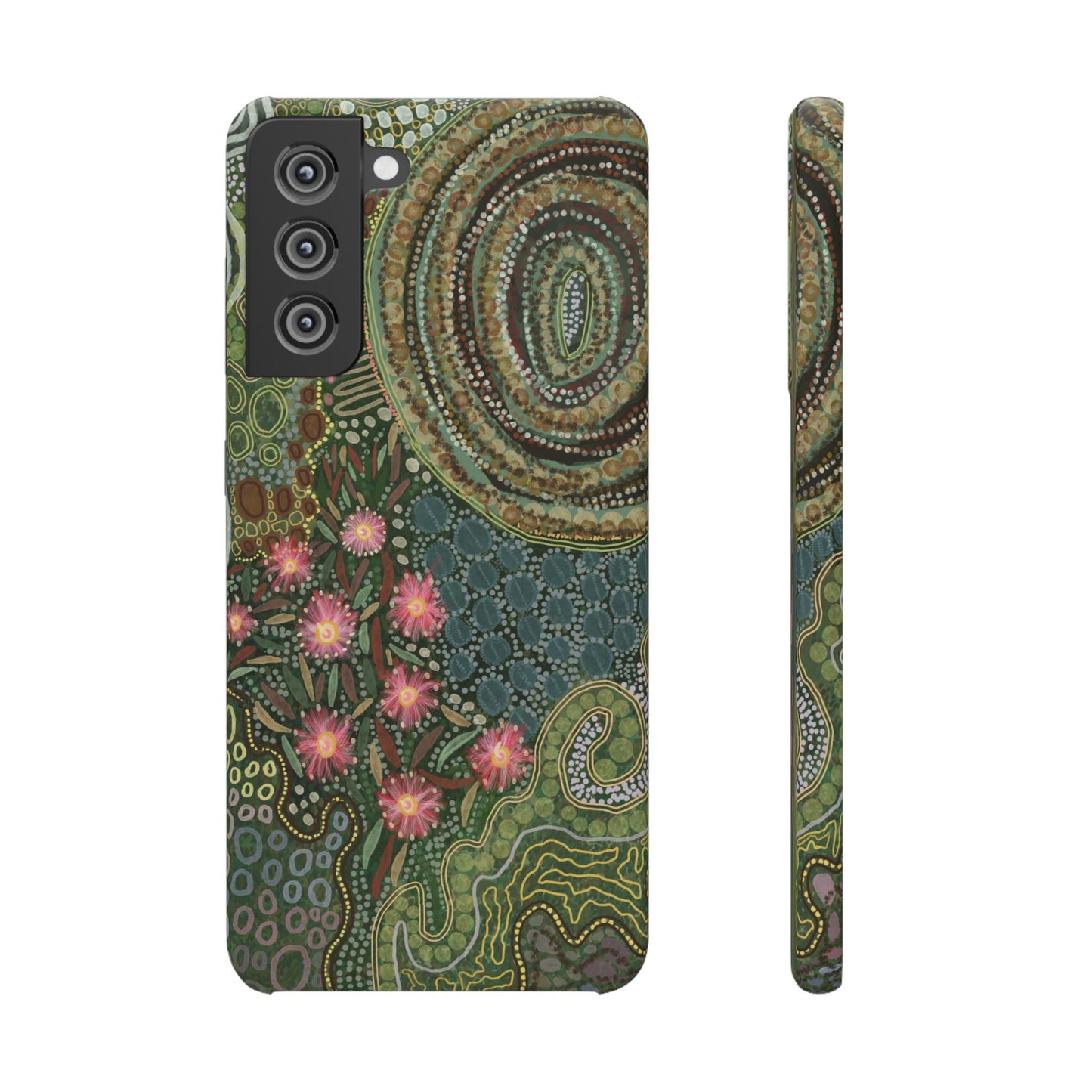 Aboriginal Art - Gumtrees - Snap case