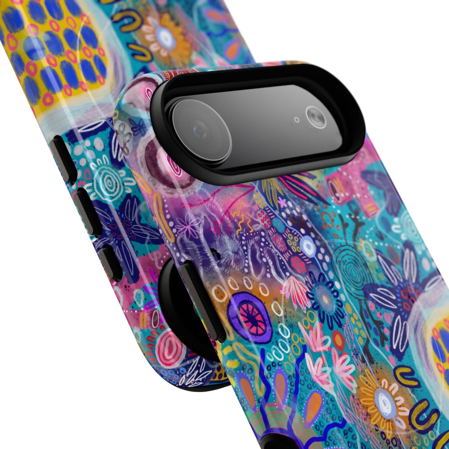 Aboriginal art - Bocar Bindy - Tough Mag Safe Case