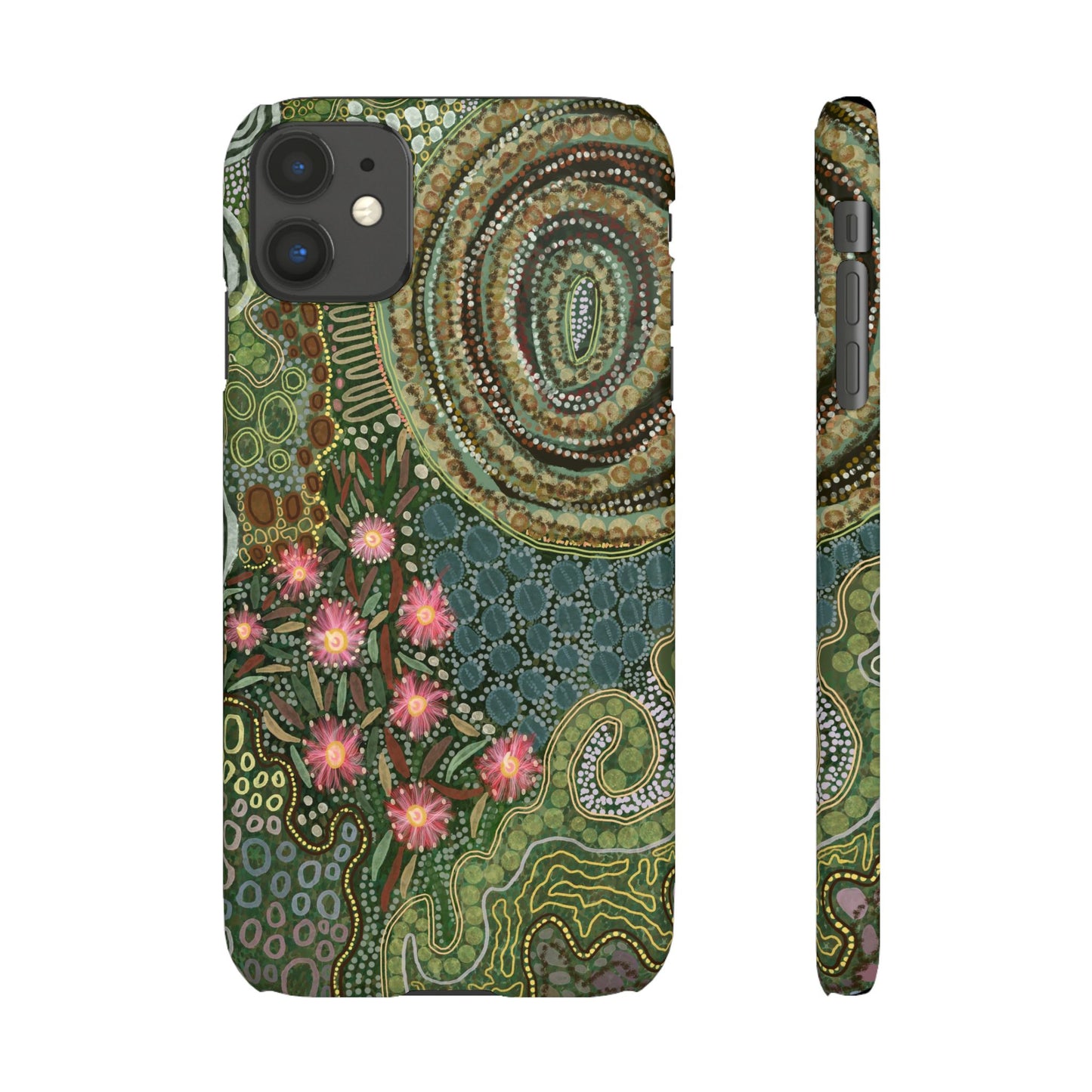 Aboriginal Art - Gumtrees - Snap case