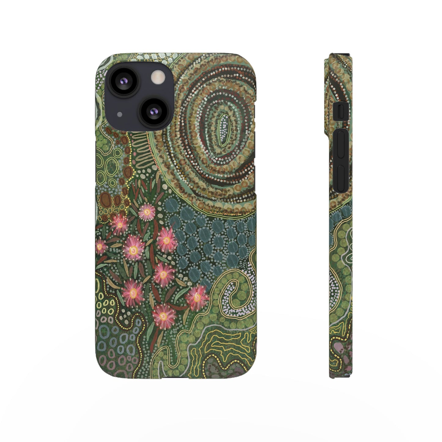 Aboriginal Art - Gumtrees - Snap case