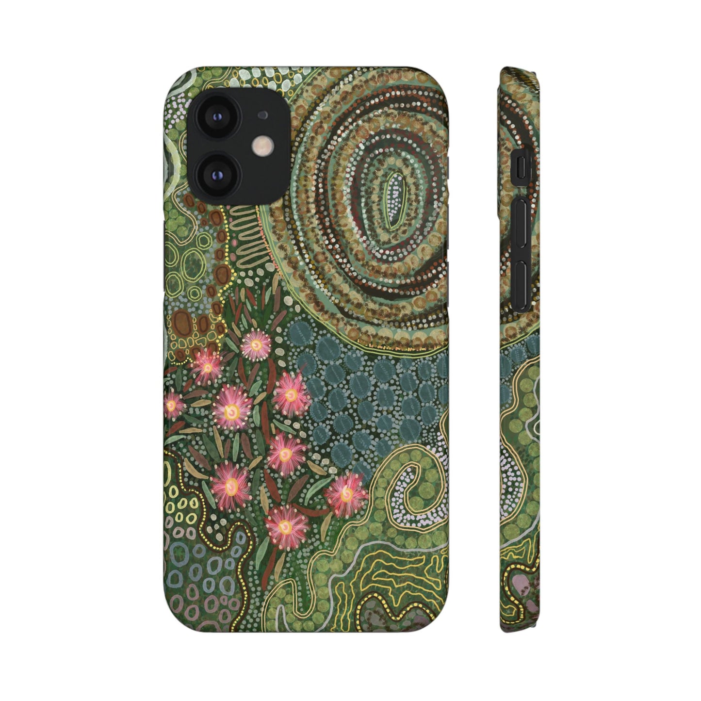 Aboriginal Art - Gumtrees - Snap case