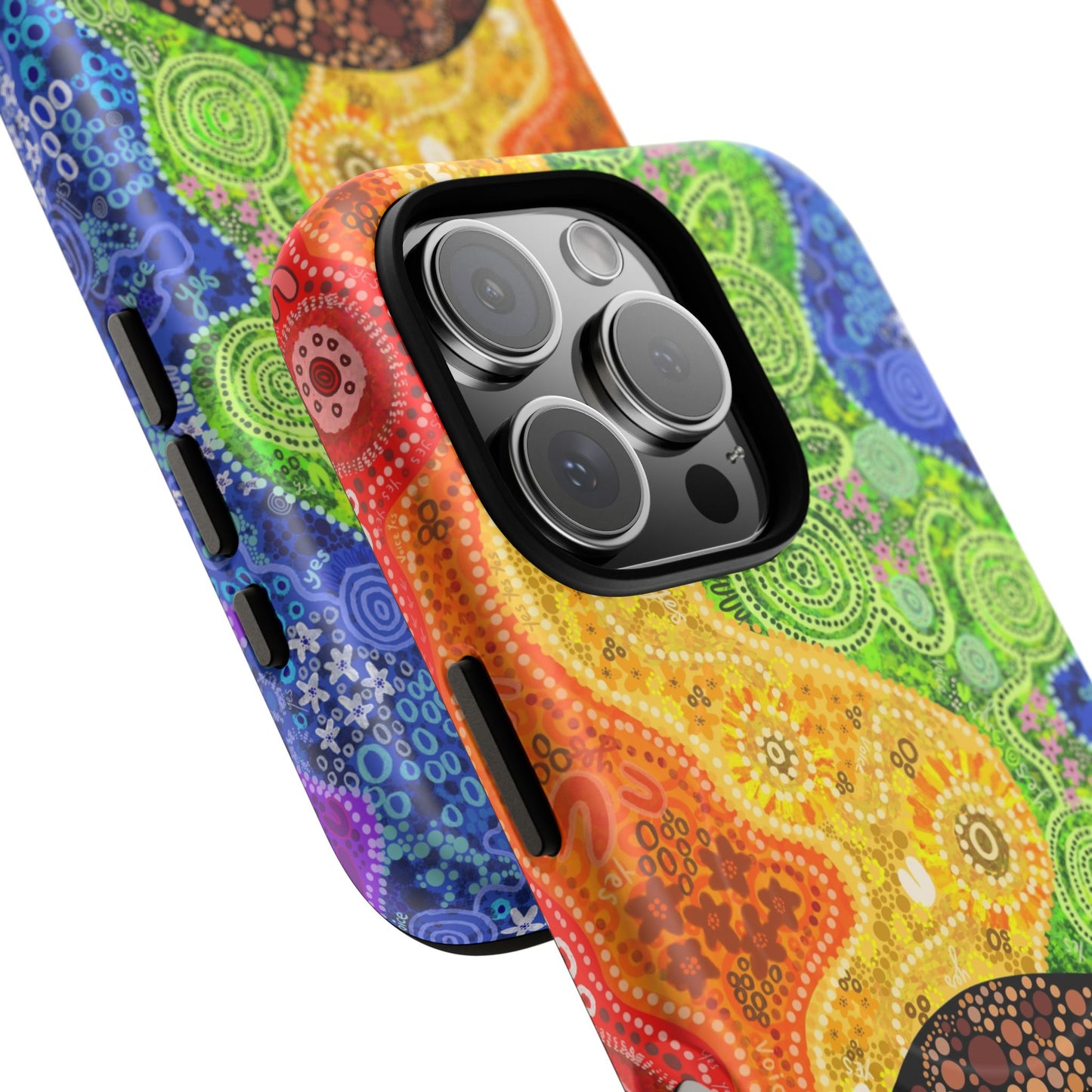 Aboriginal Art | Pride Flag | Tough Mag Safe Case