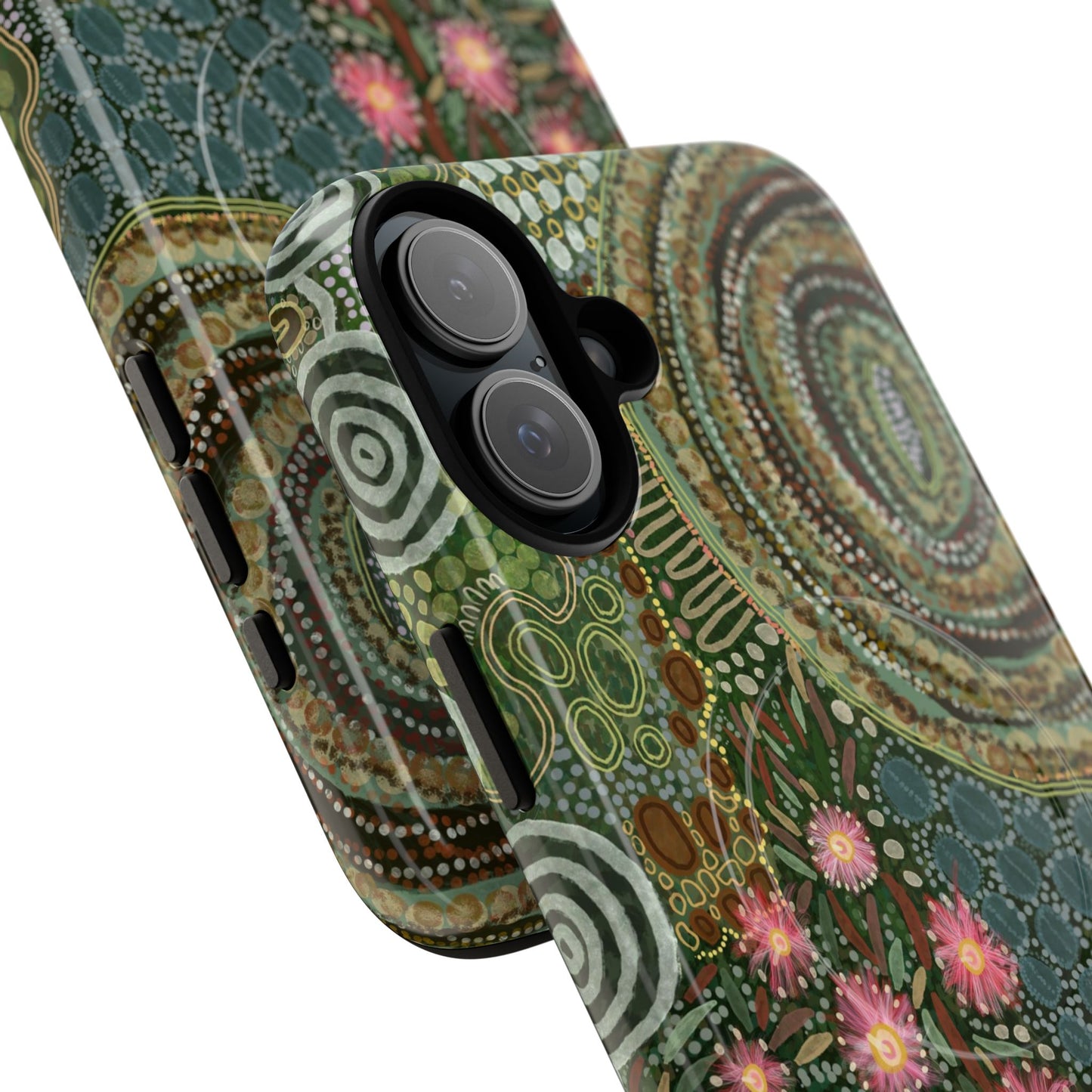 Aboriginal Art - Gumtrees - Tough Mag Safe Case