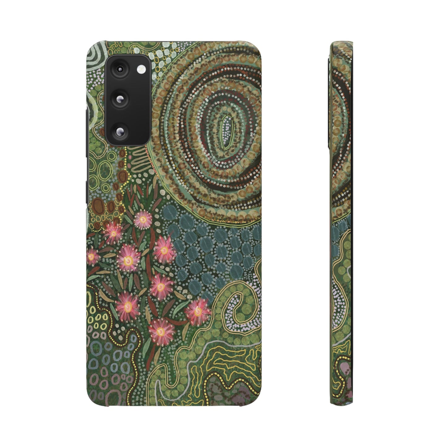 Aboriginal Art - Gumtrees - Snap case