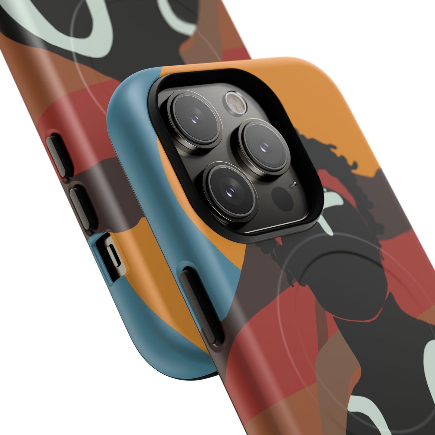 Aboriginal Art | Dreamtime Warrior | Tough Mag Safe Case