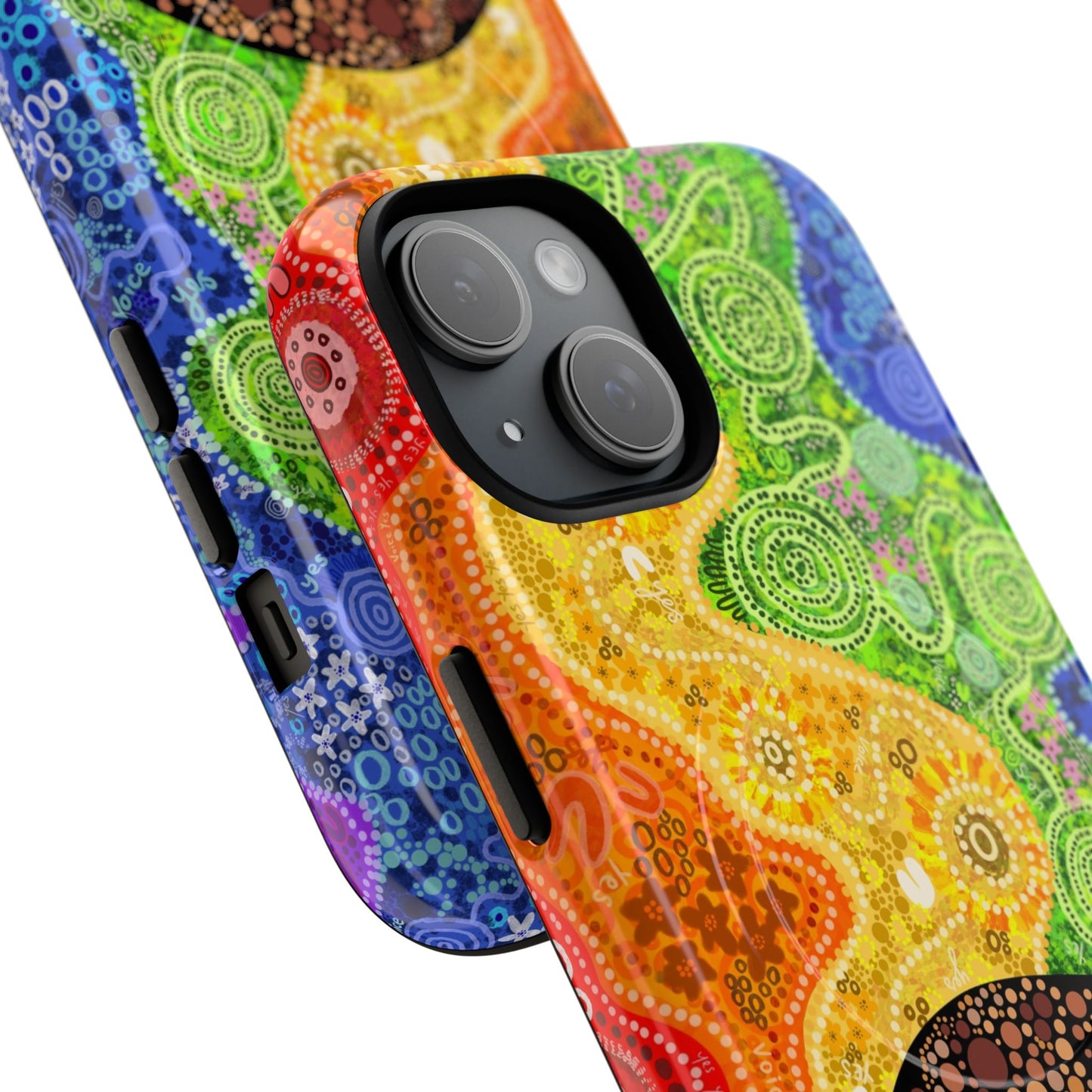 Aboriginal Art | Pride Flag | Tough Mag Safe Case