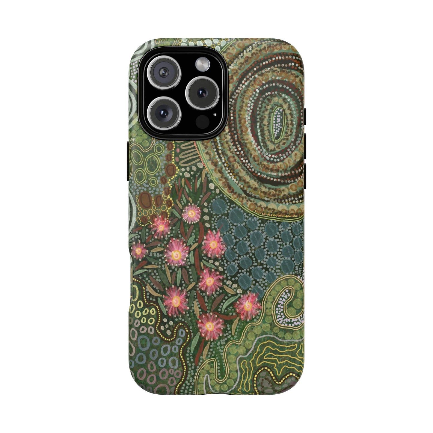 Aboriginal Art - Gumtrees - Tough Mag Safe Case