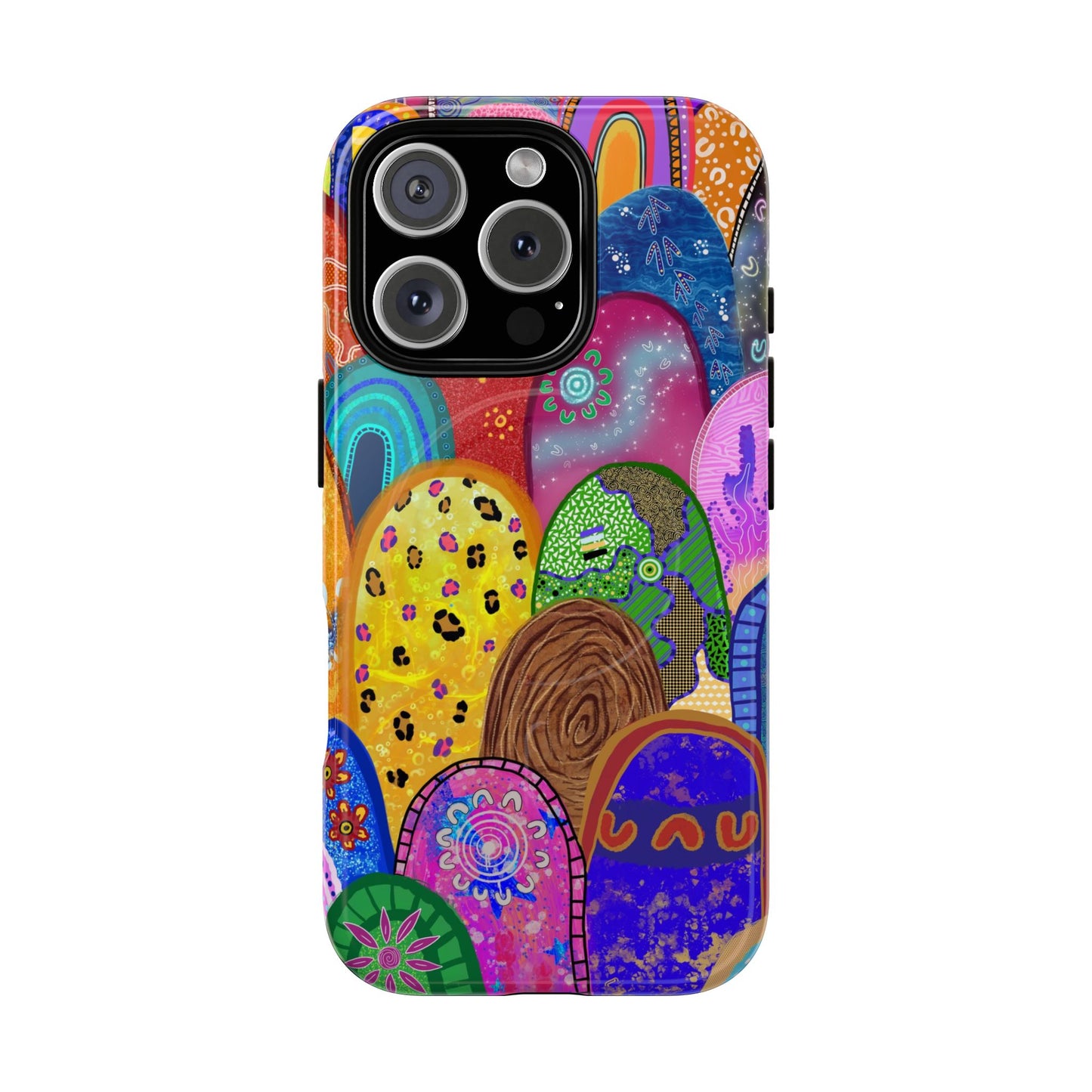 Aboriginal Art | Mardi Gras March | Tough Mag Safe Case