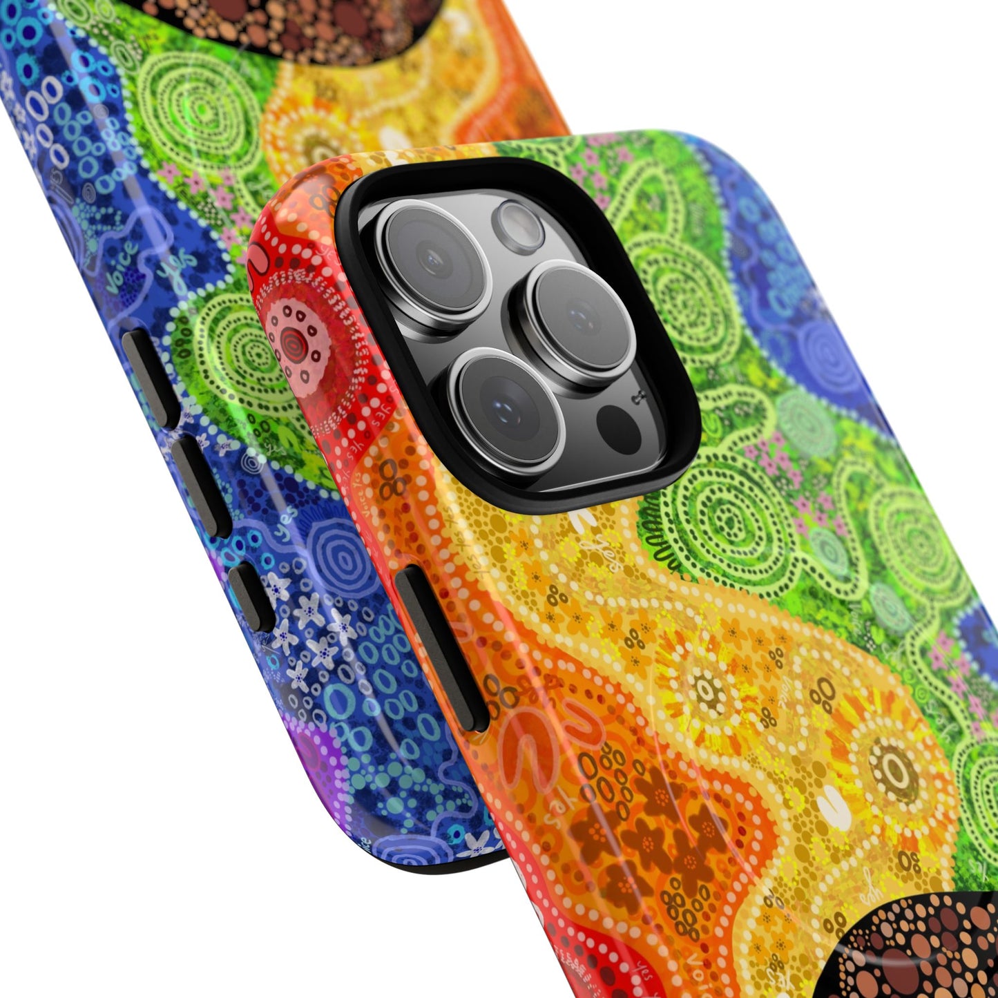 Aboriginal Art | Pride Flag | Tough Mag Safe Case