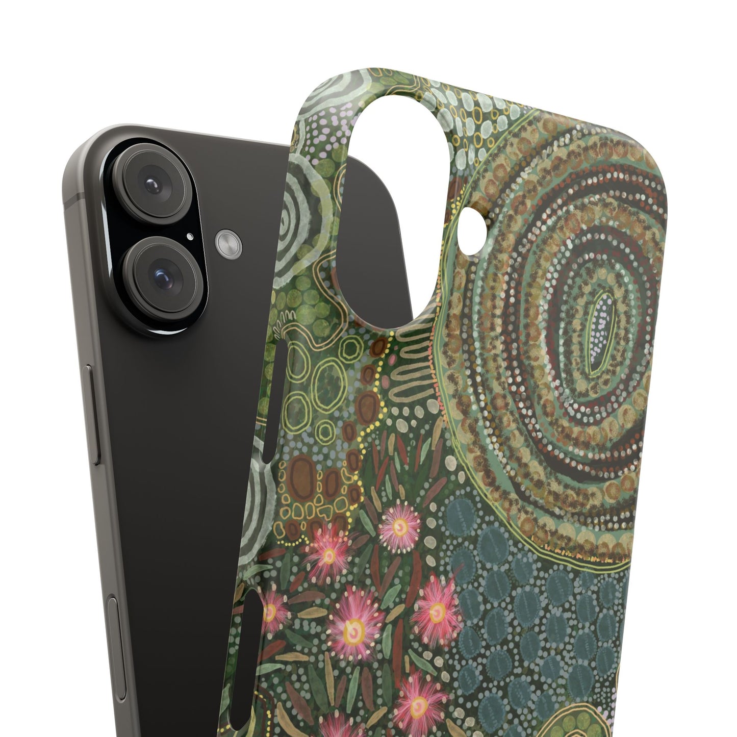 Aboriginal Art - Gumtrees - Snap case