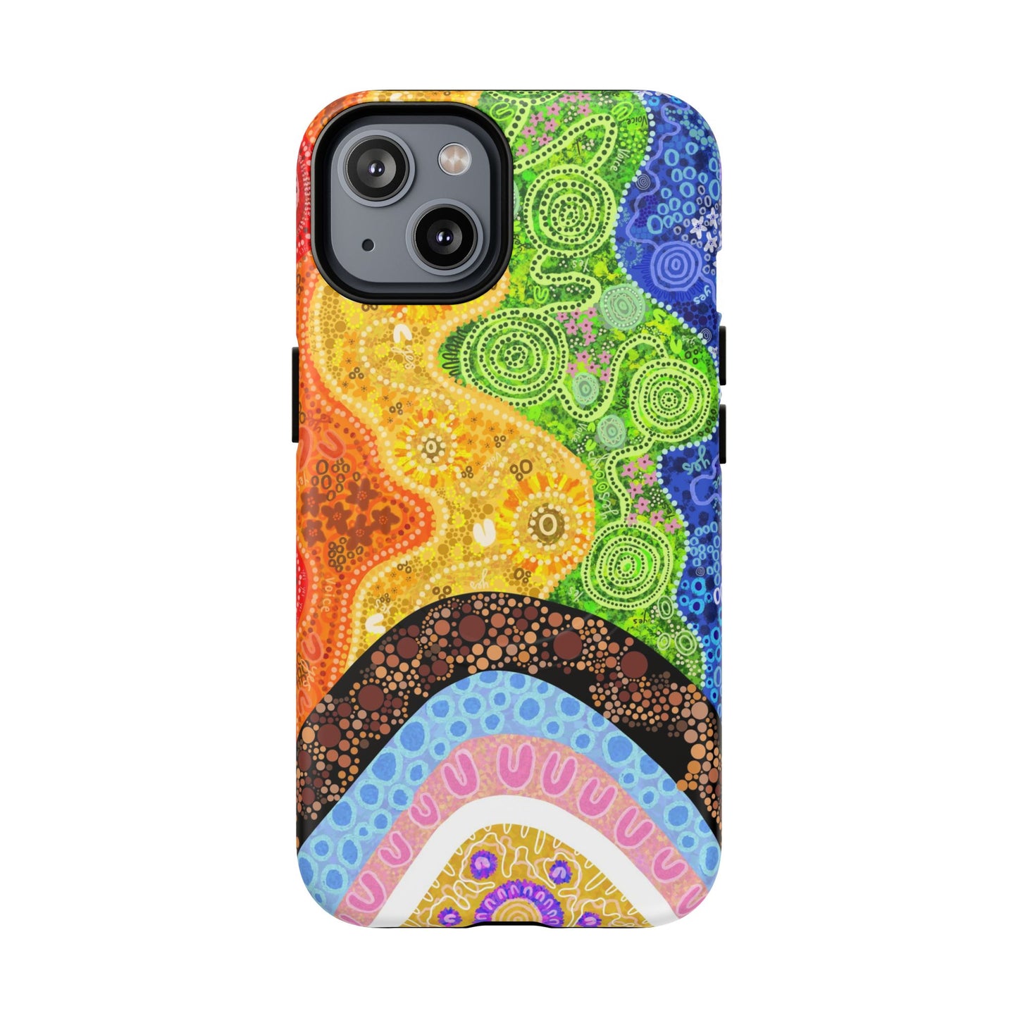 Aboriginal Art | Pride Flag | Tough Mag Safe Case