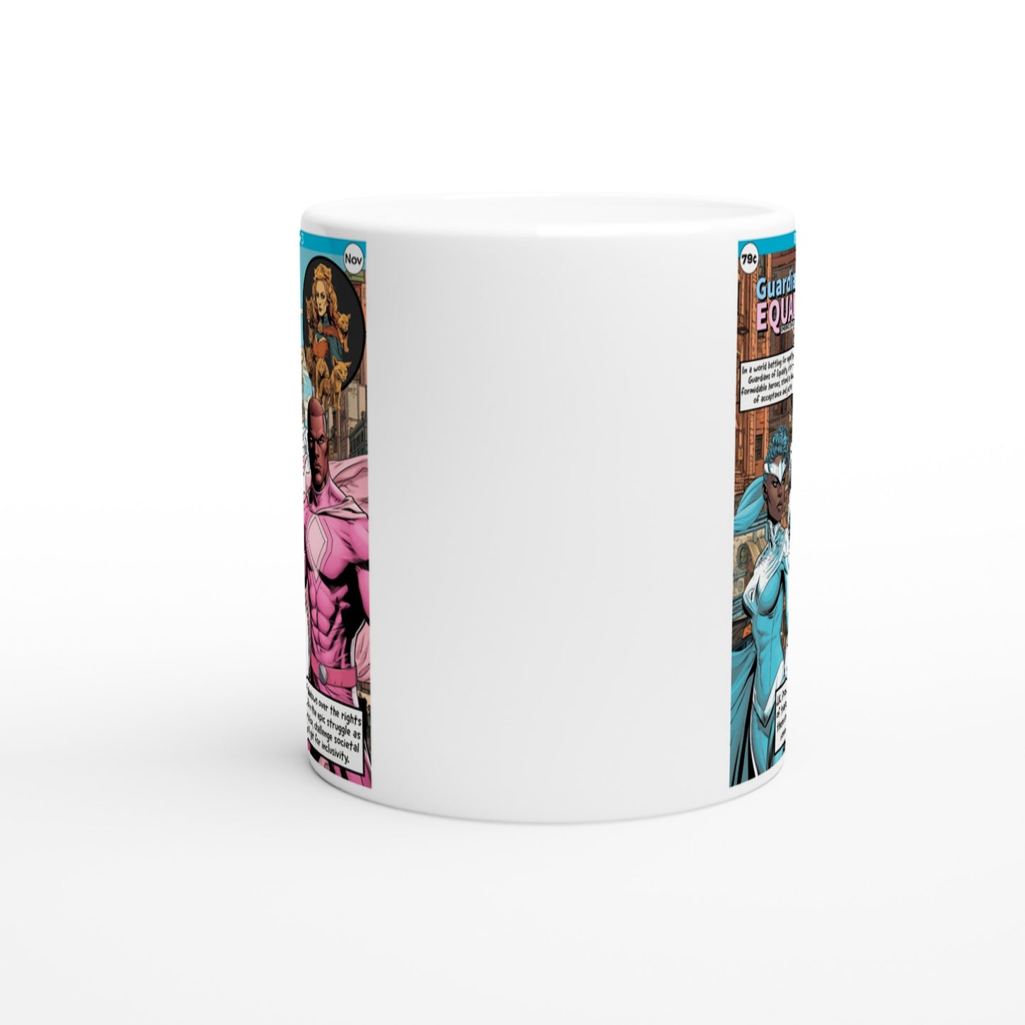 LGBTQIA+ | Guardians of Equality [Queer Super Heroes] | 11oz Ceramic Mug